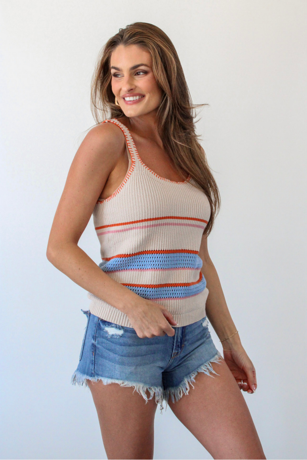 Solstice Sleeveless Sweater Top