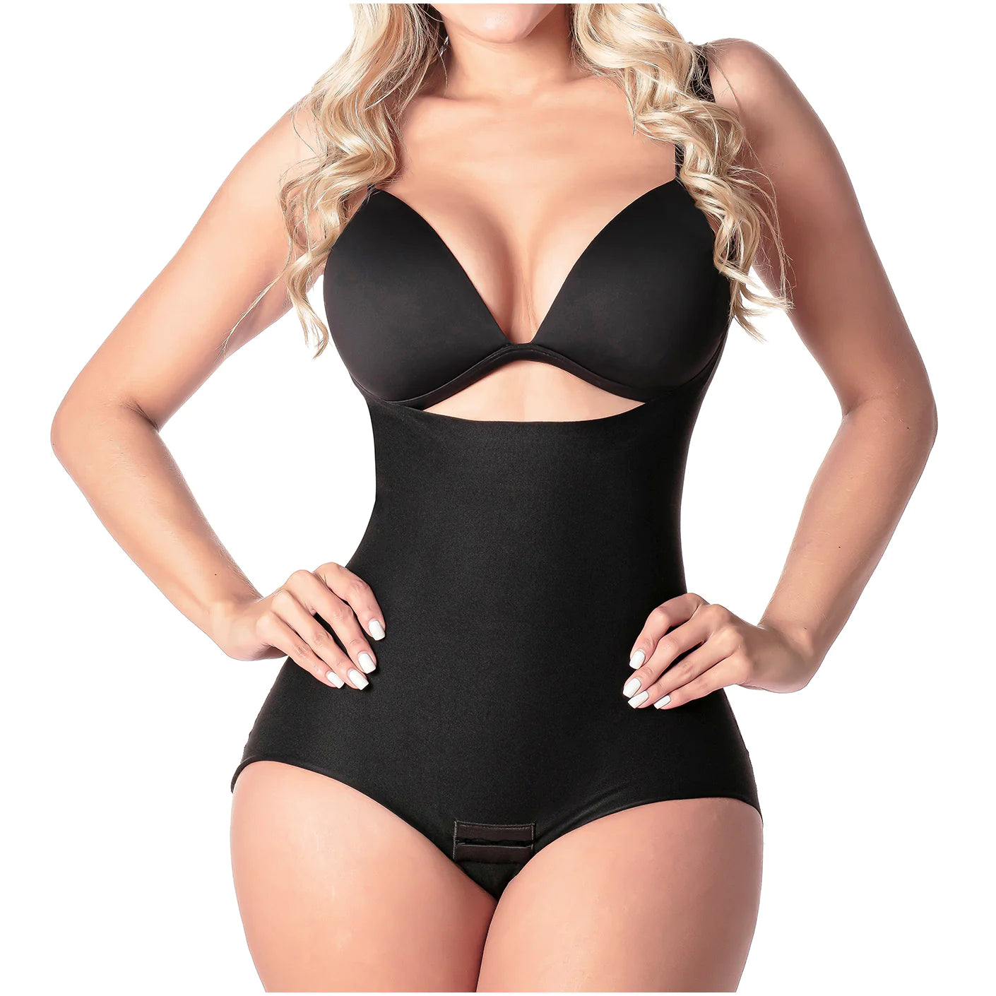 Sonryse SP23NC | Open Bust Bodysuit | Tummy Control for Women | Ultra Light Microfiber