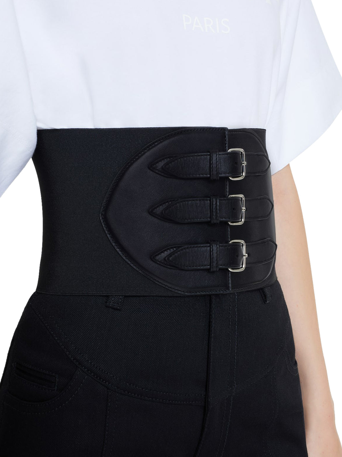 Stretchable waist belt