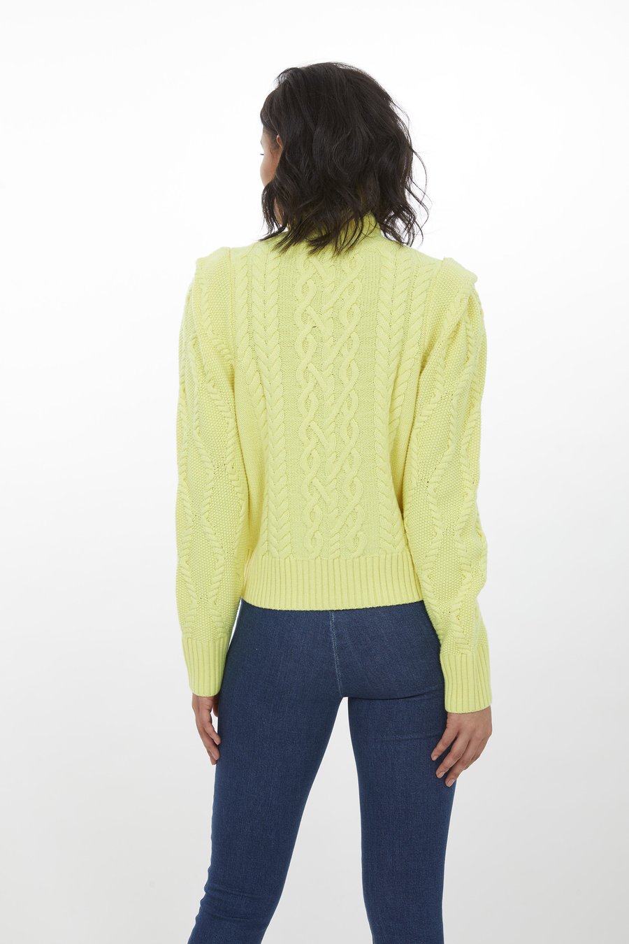 Sunflower Cable Sweater