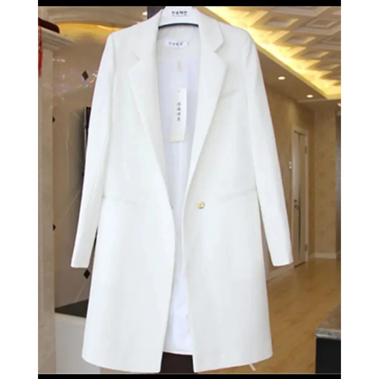 Tailored Fit Blazer Coat