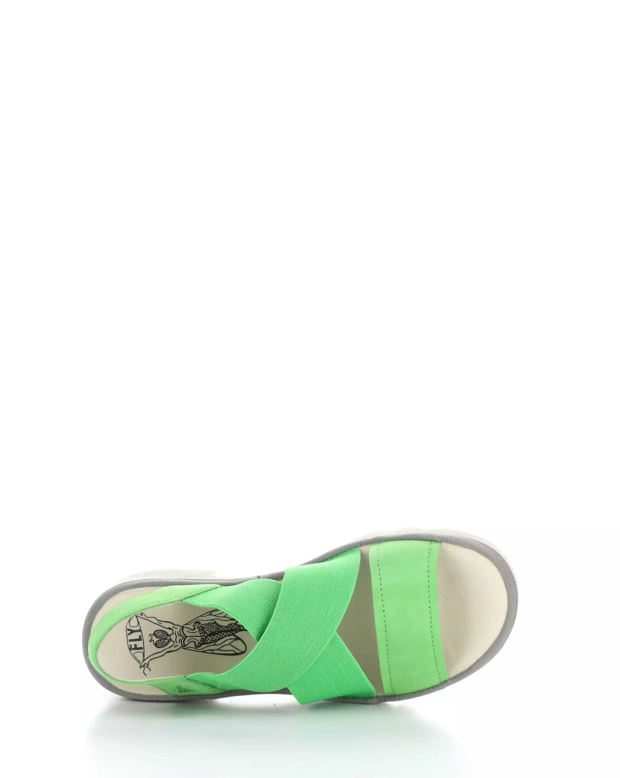 TAJI502FLY 003 Round Toe Sandals Green