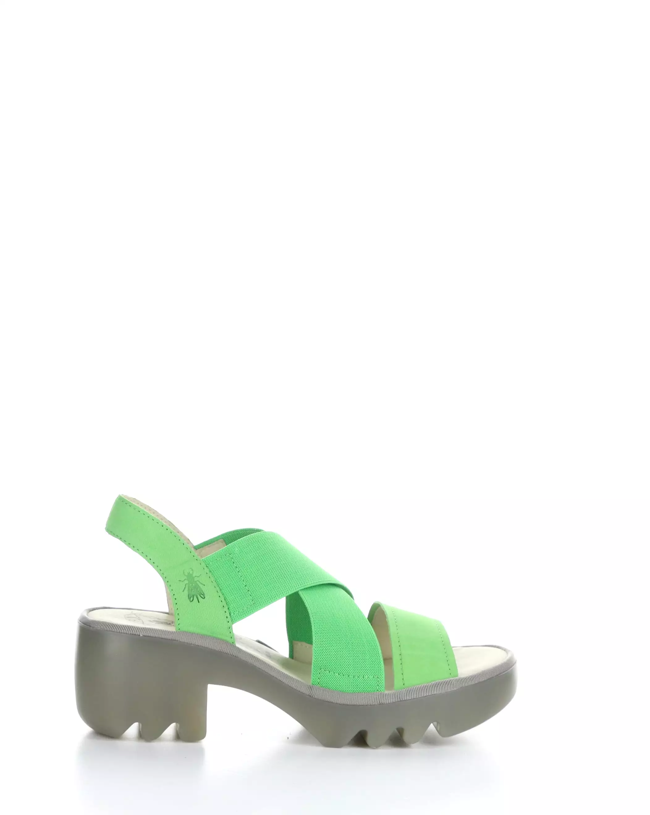 TAJI502FLY 003 Round Toe Sandals Green