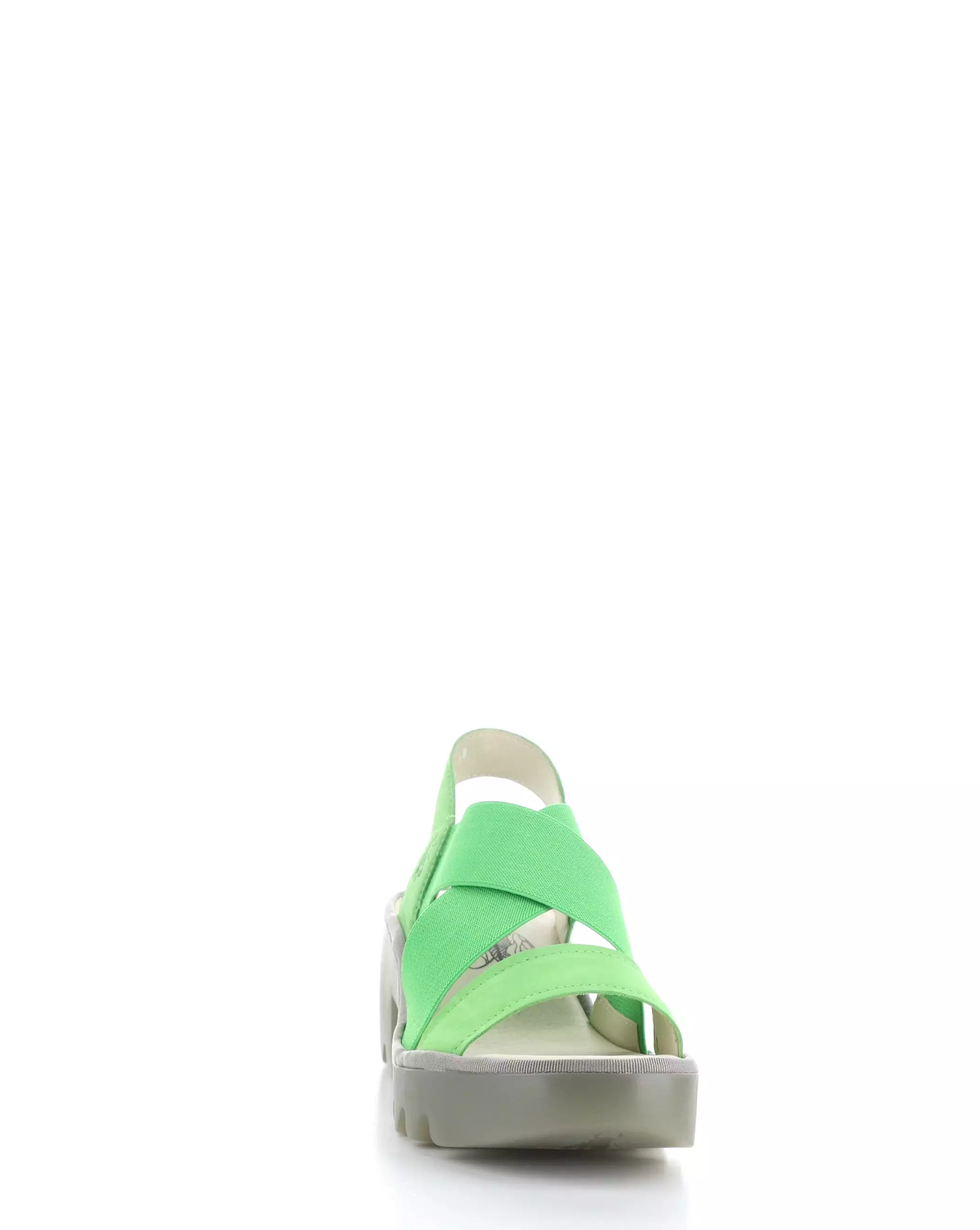 TAJI502FLY 003 Round Toe Sandals Green