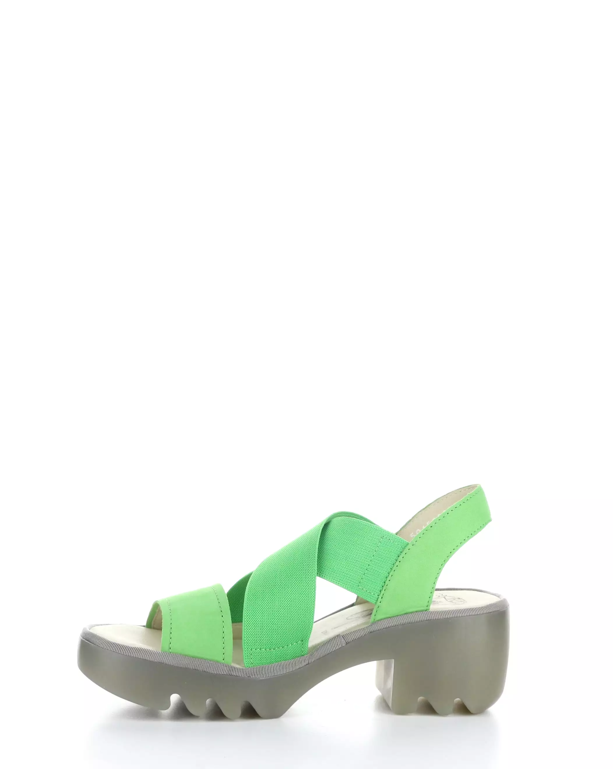 TAJI502FLY 003 Round Toe Sandals Green