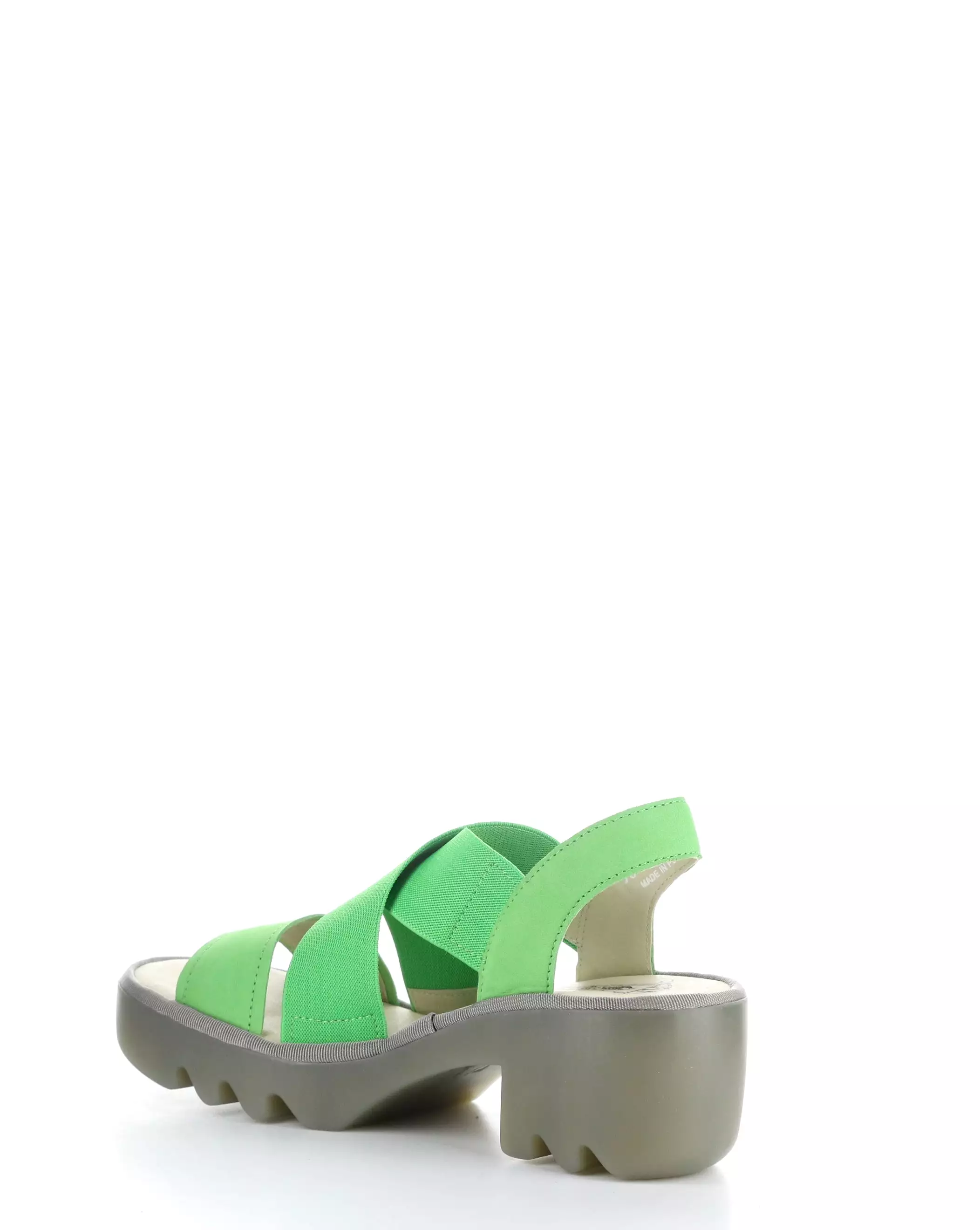 TAJI502FLY 003 Round Toe Sandals Green