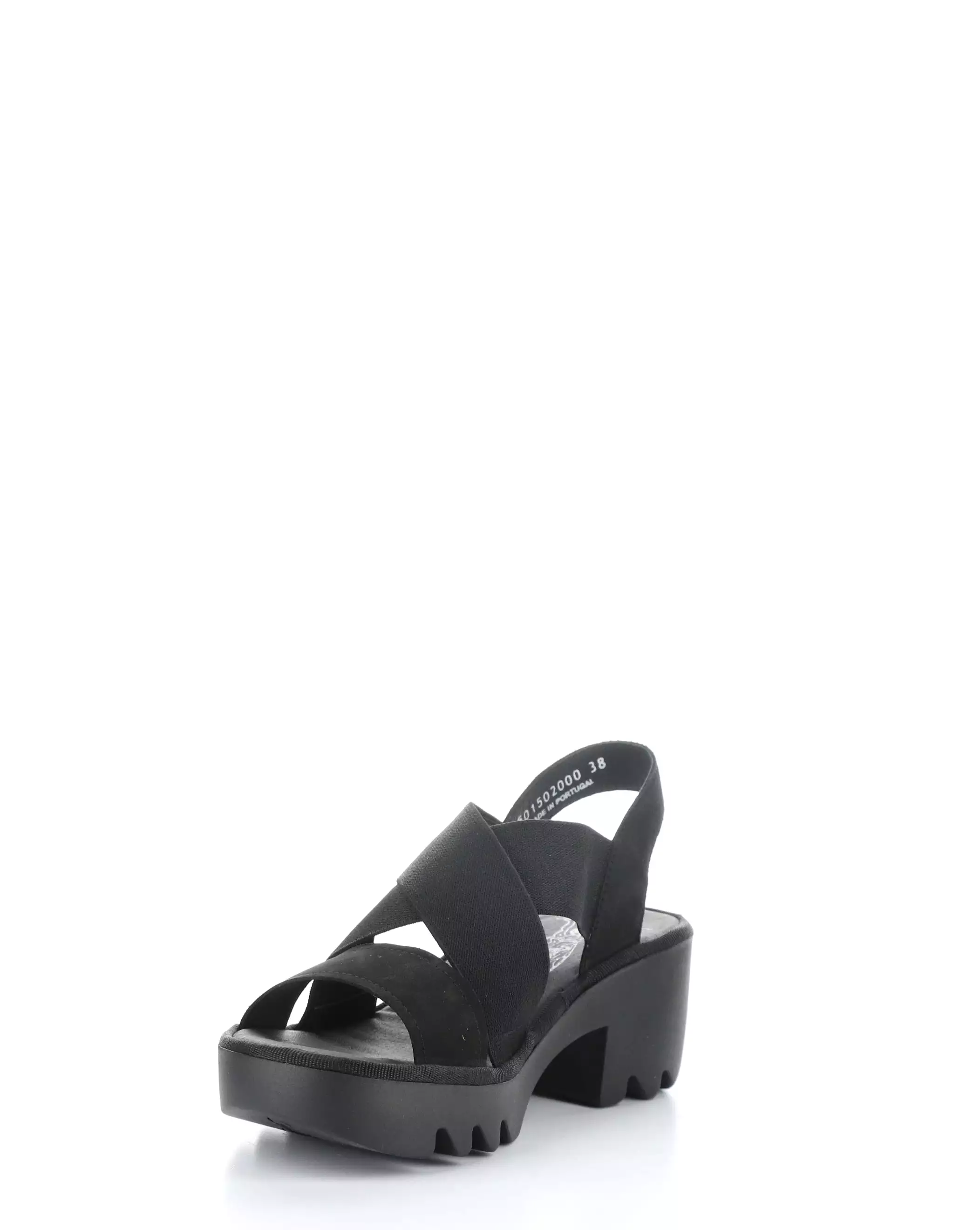 TAJI502FLY black sandals