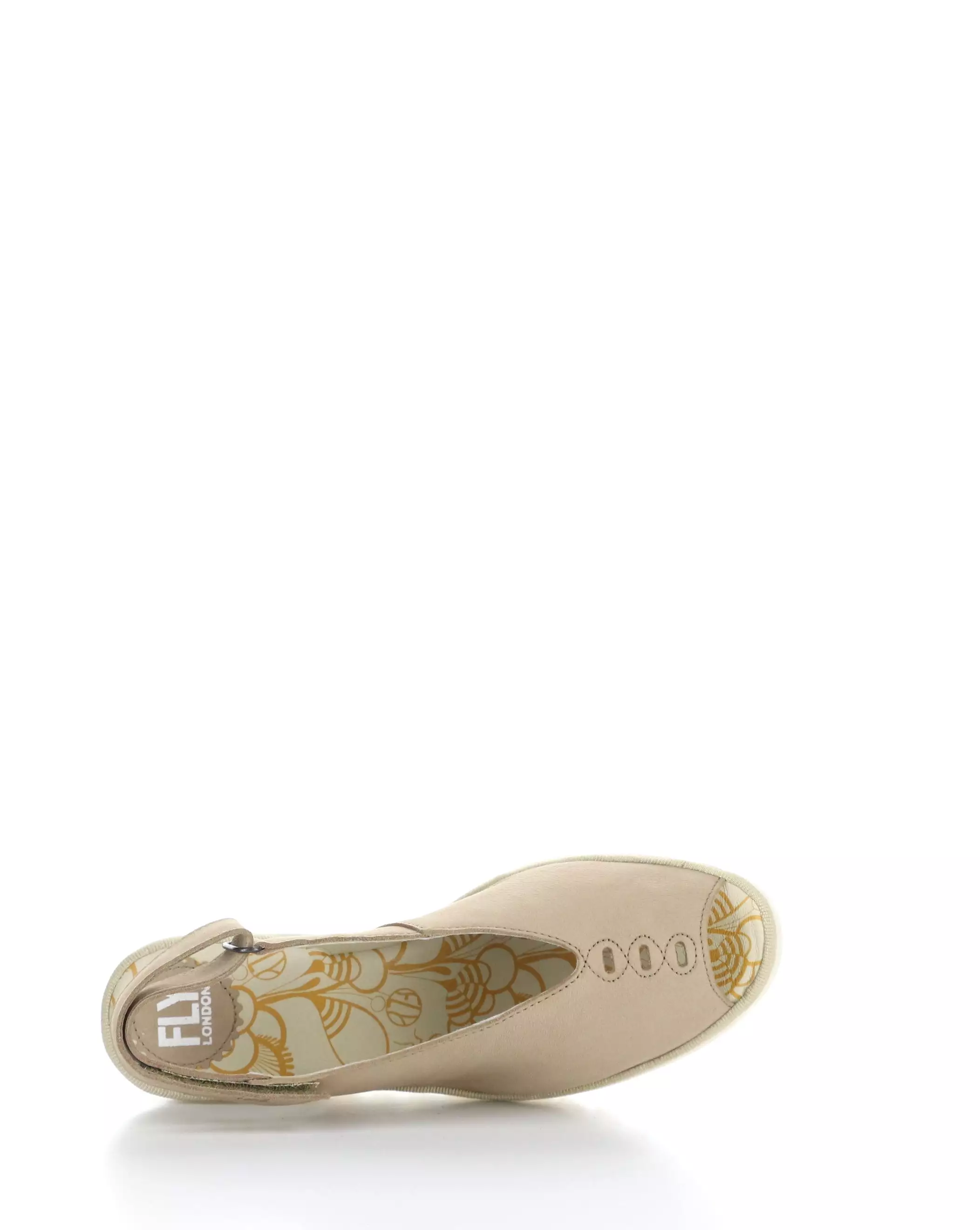 TAUPE Velcro Sandals - YEAY387FLY 009