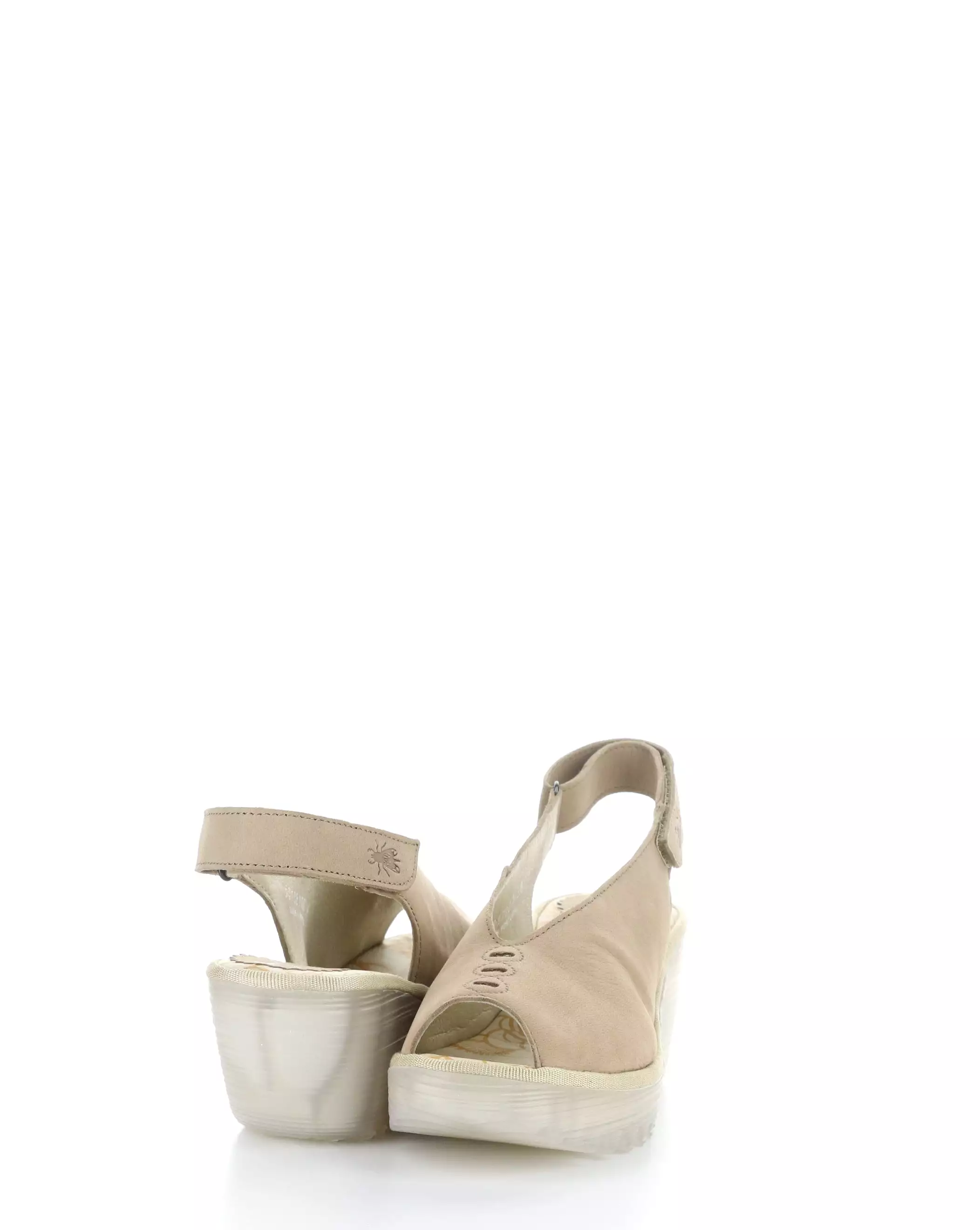 TAUPE Velcro Sandals - YEAY387FLY 009