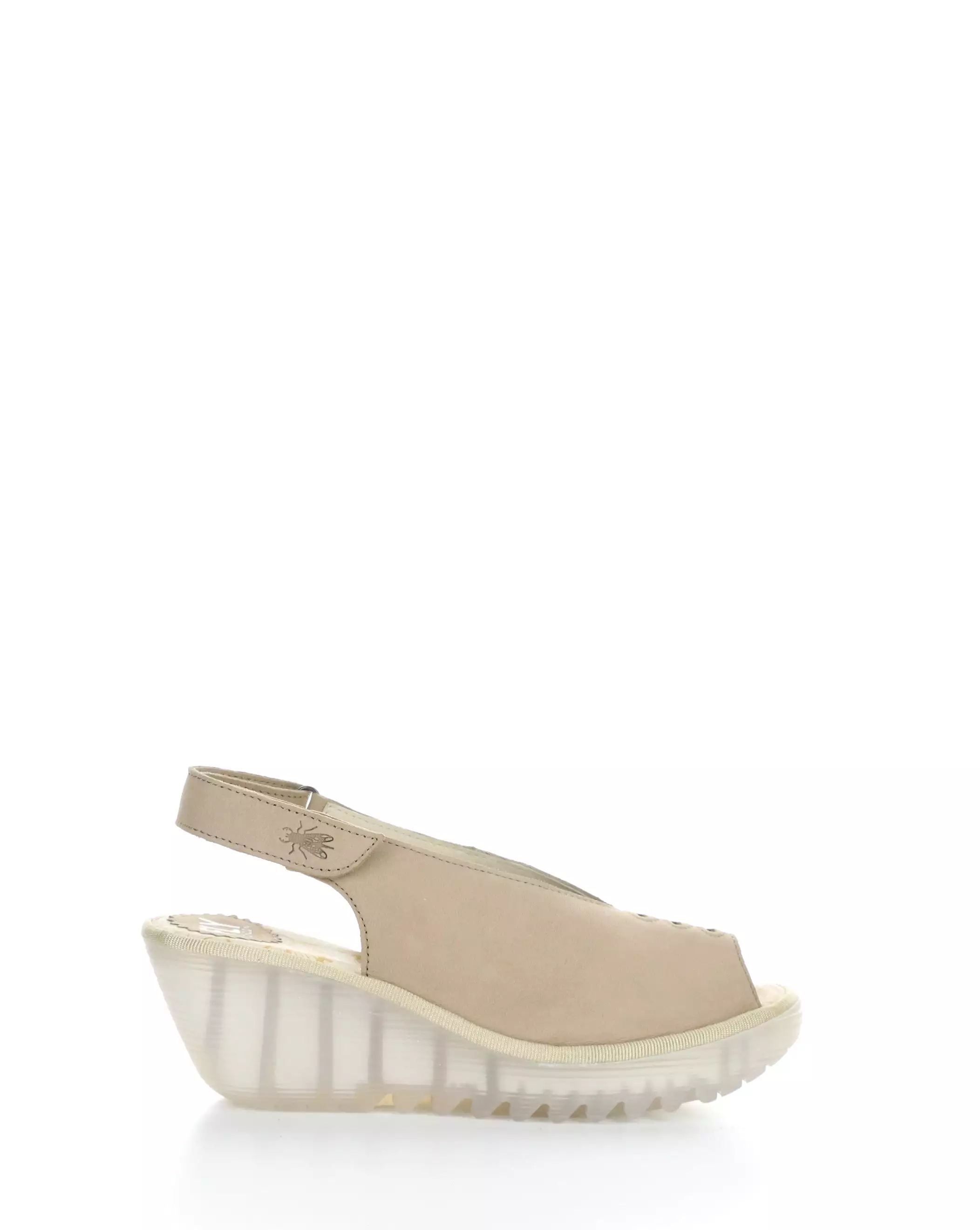 TAUPE Velcro Sandals - YEAY387FLY 009