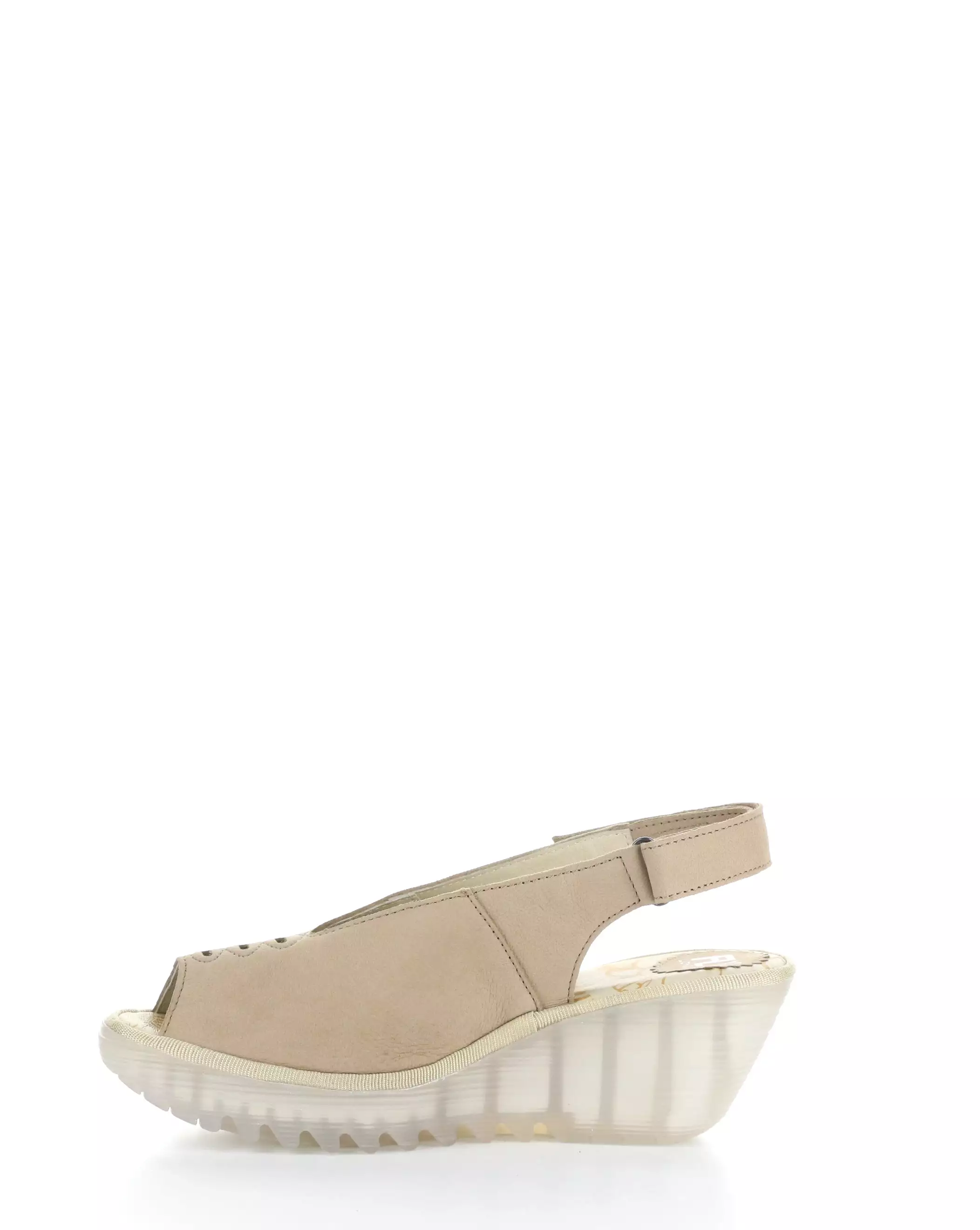 TAUPE Velcro Sandals - YEAY387FLY 009