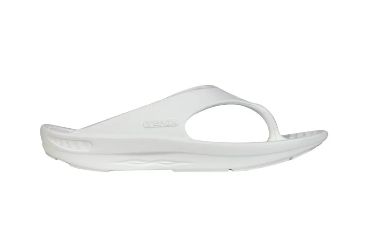 Telic Snow White Thongs - Lightweight, Shock Absorbing, Natural Arch Support.