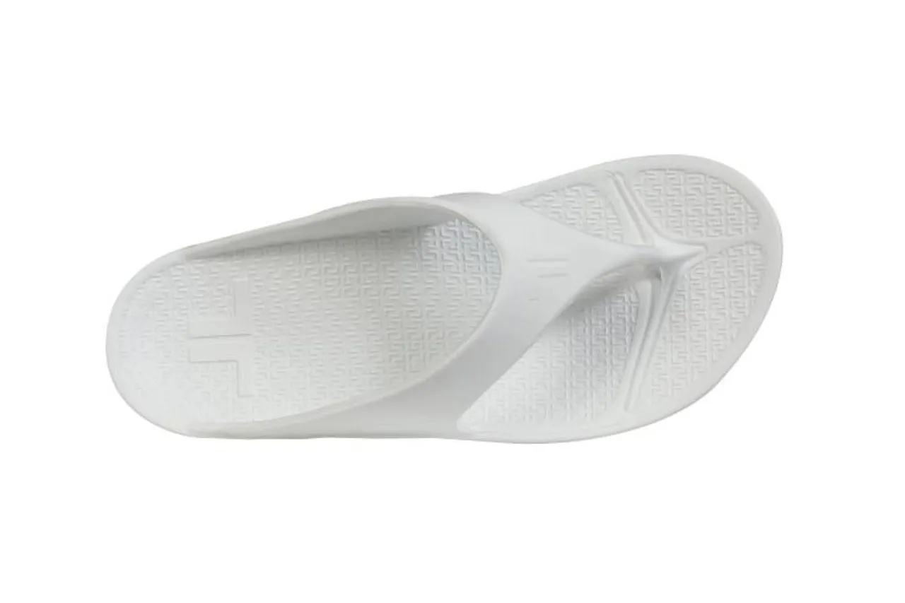 Telic Snow White Thongs - Lightweight, Shock Absorbing, Natural Arch Support.