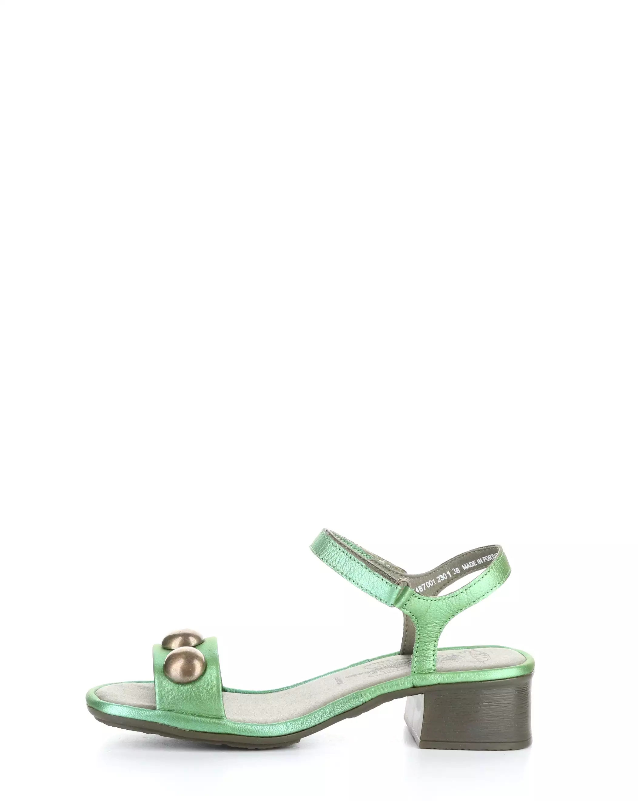 The result is Green Velcro Sandals EXIE487FLY 001