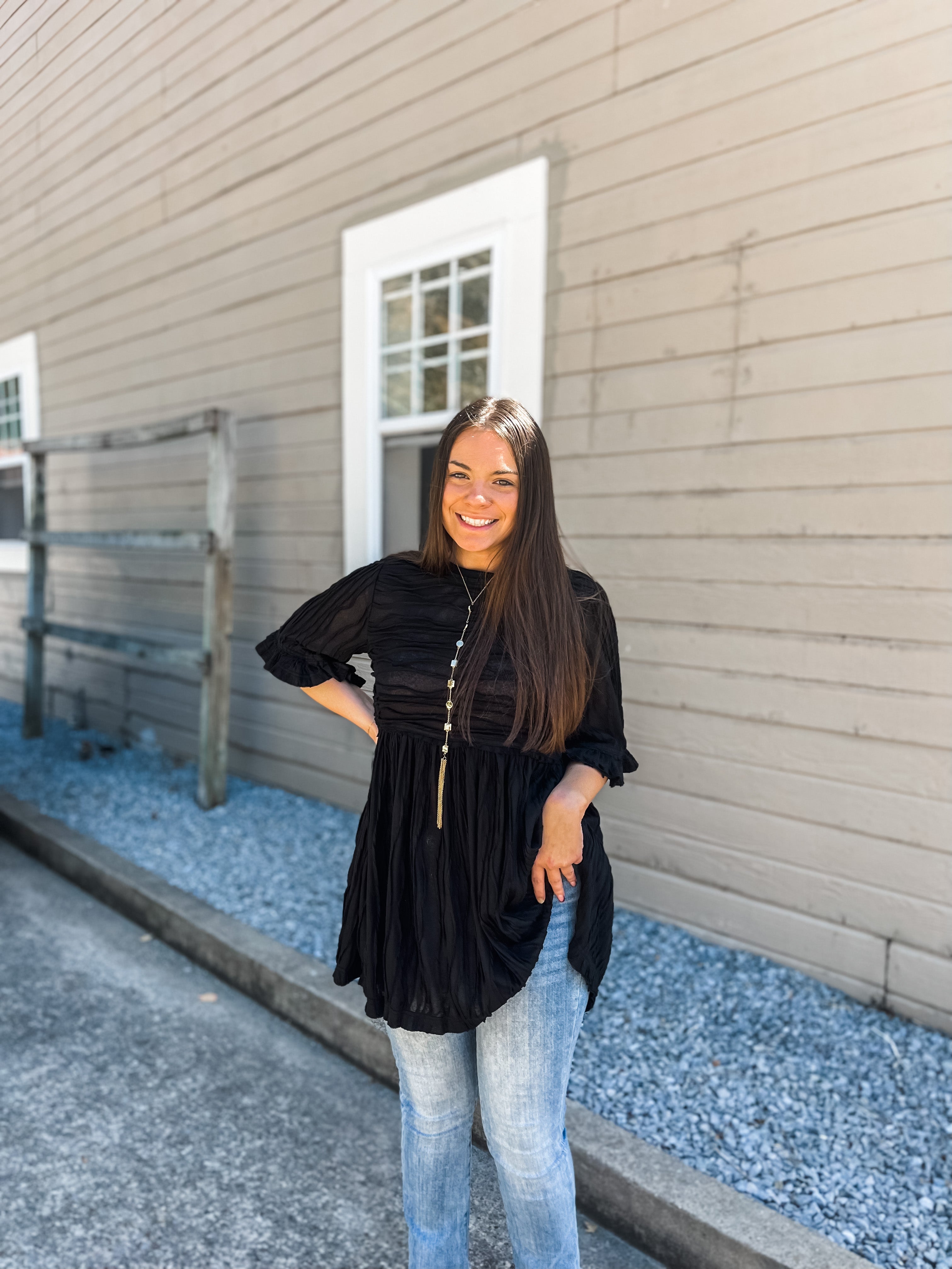 Thoughtful Crêpe Blouse