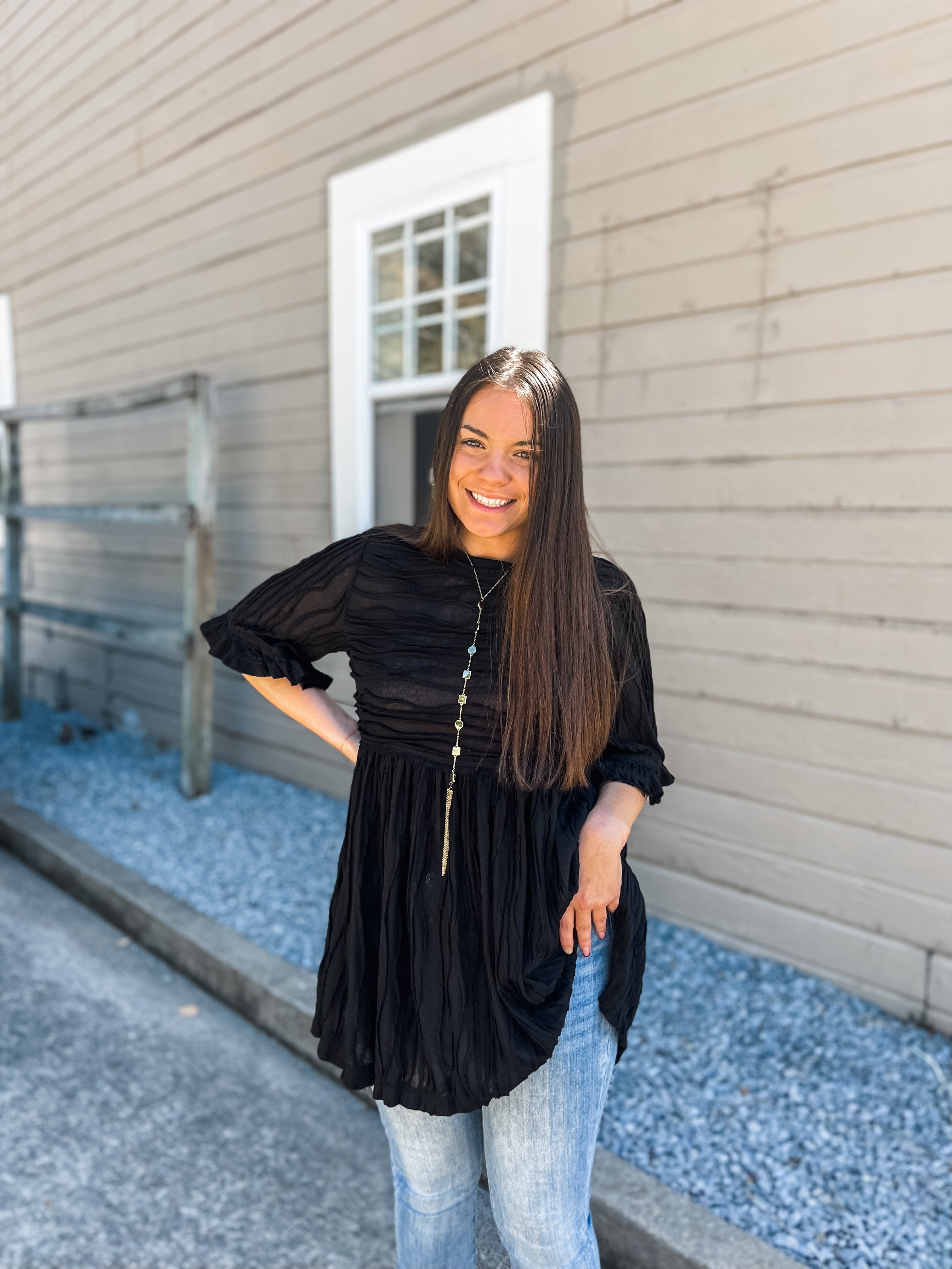 Thoughtful Crêpe Blouse