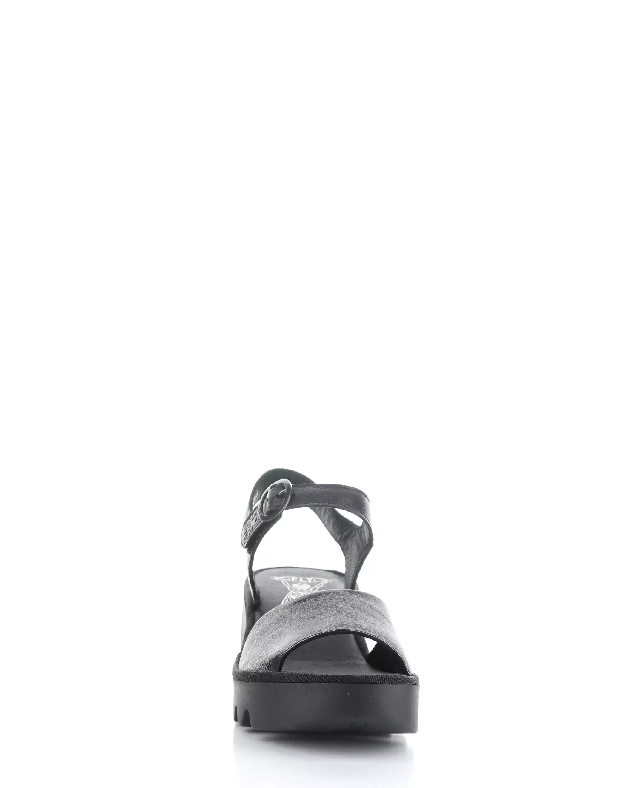 TULL503FLY 000 BLACK Adjustable Strap Sandals