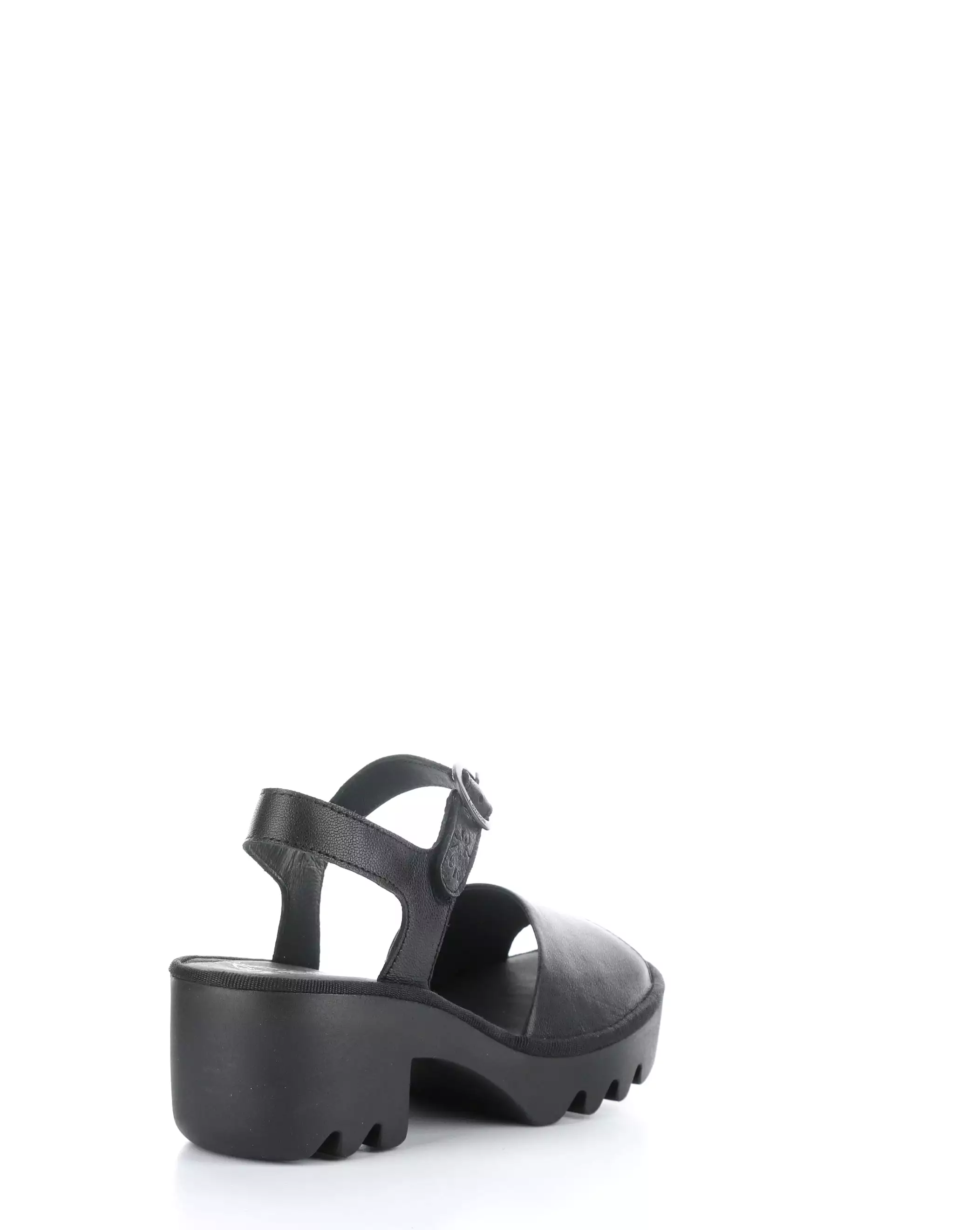 TULL503FLY 000 BLACK Adjustable Strap Sandals