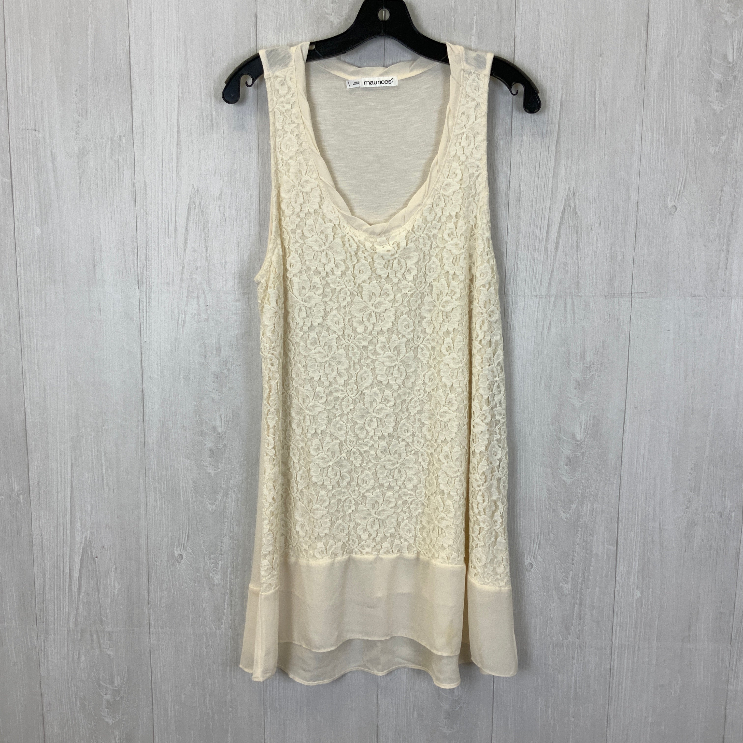 Tunic Sleeveless Maurices Size 1x