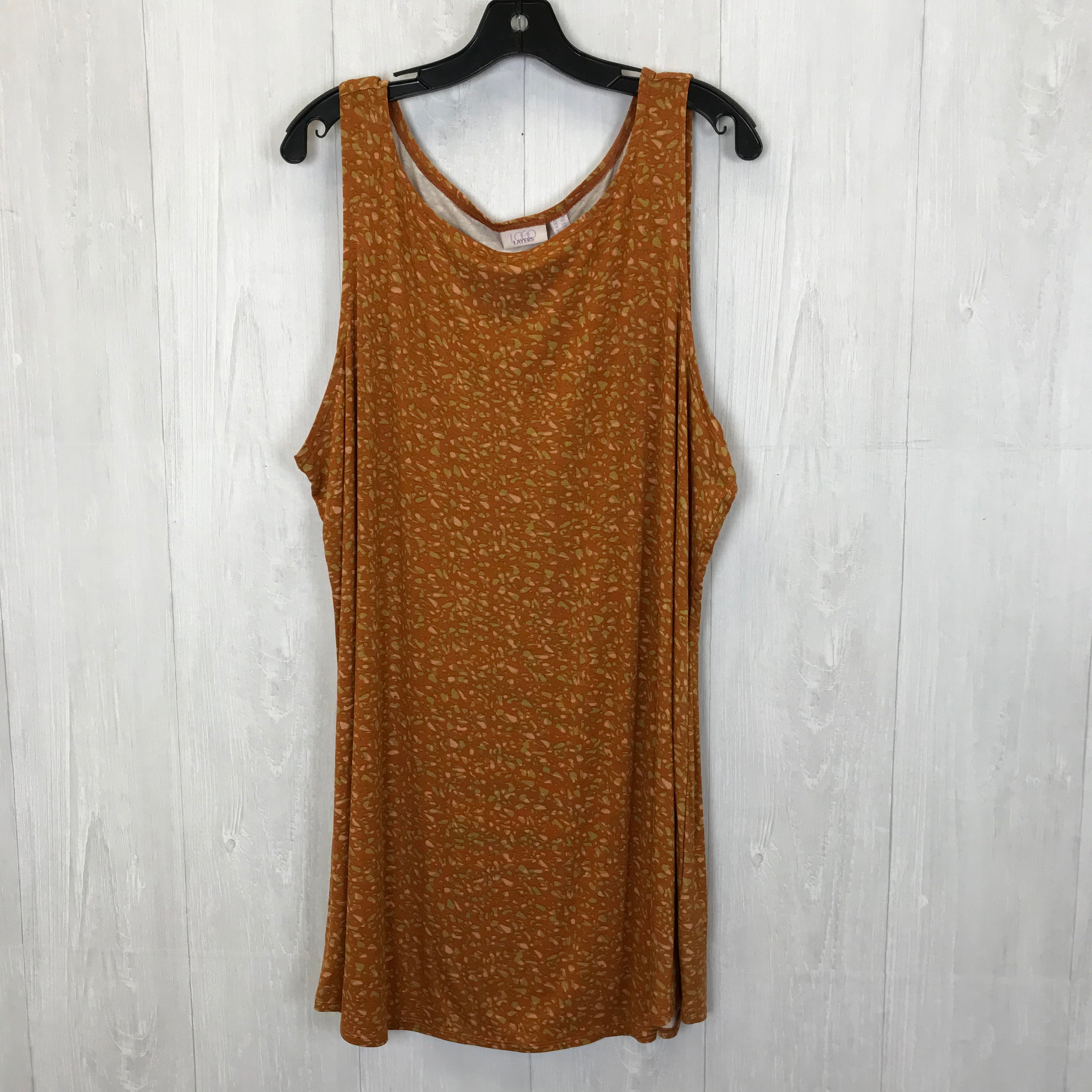 Tunic Sleeveless Size 2x By Logo