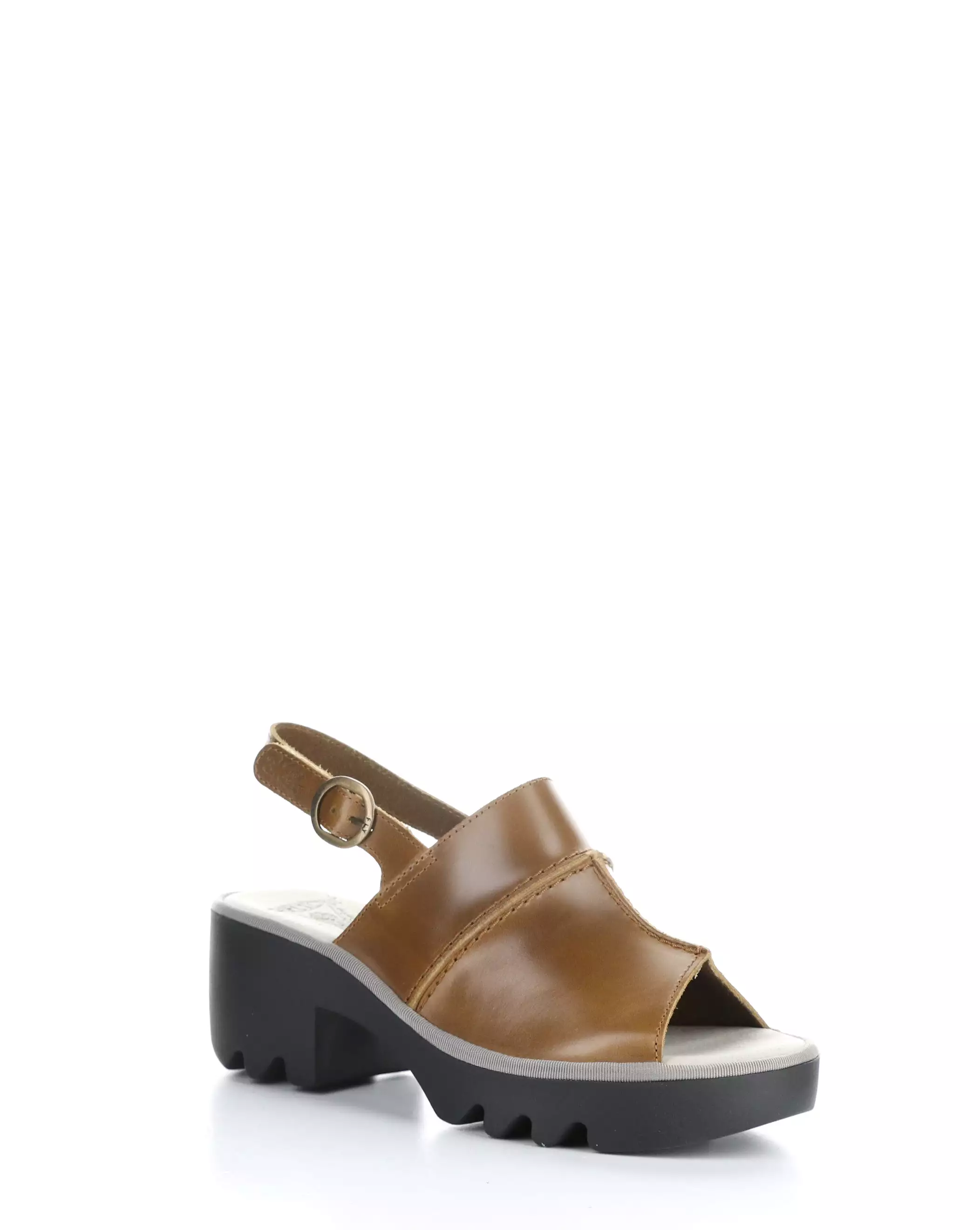 TUPI495FLY 001 CAMEL Sandals with Velcro Straps