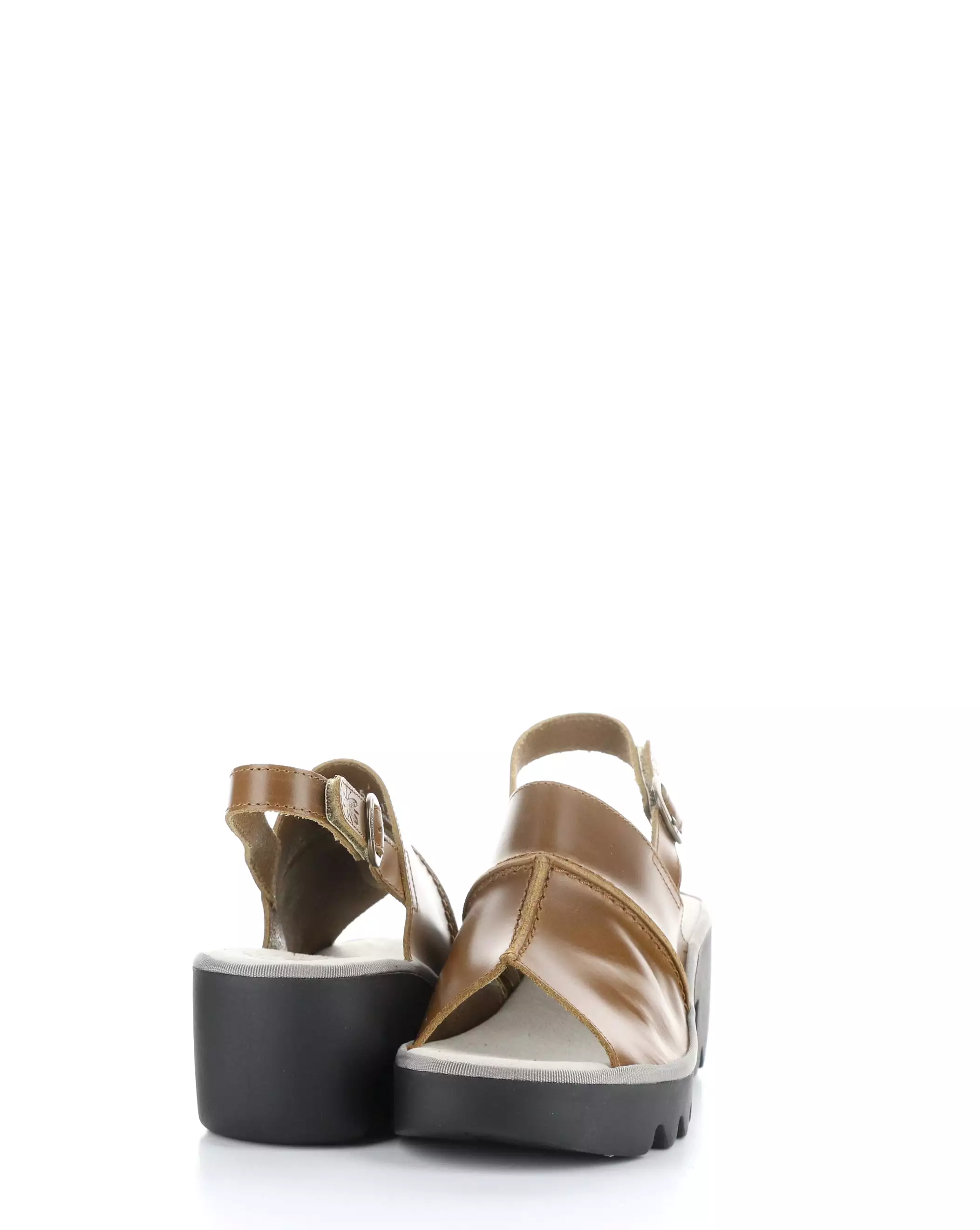 TUPI495FLY 001 CAMEL Sandals with Velcro Straps