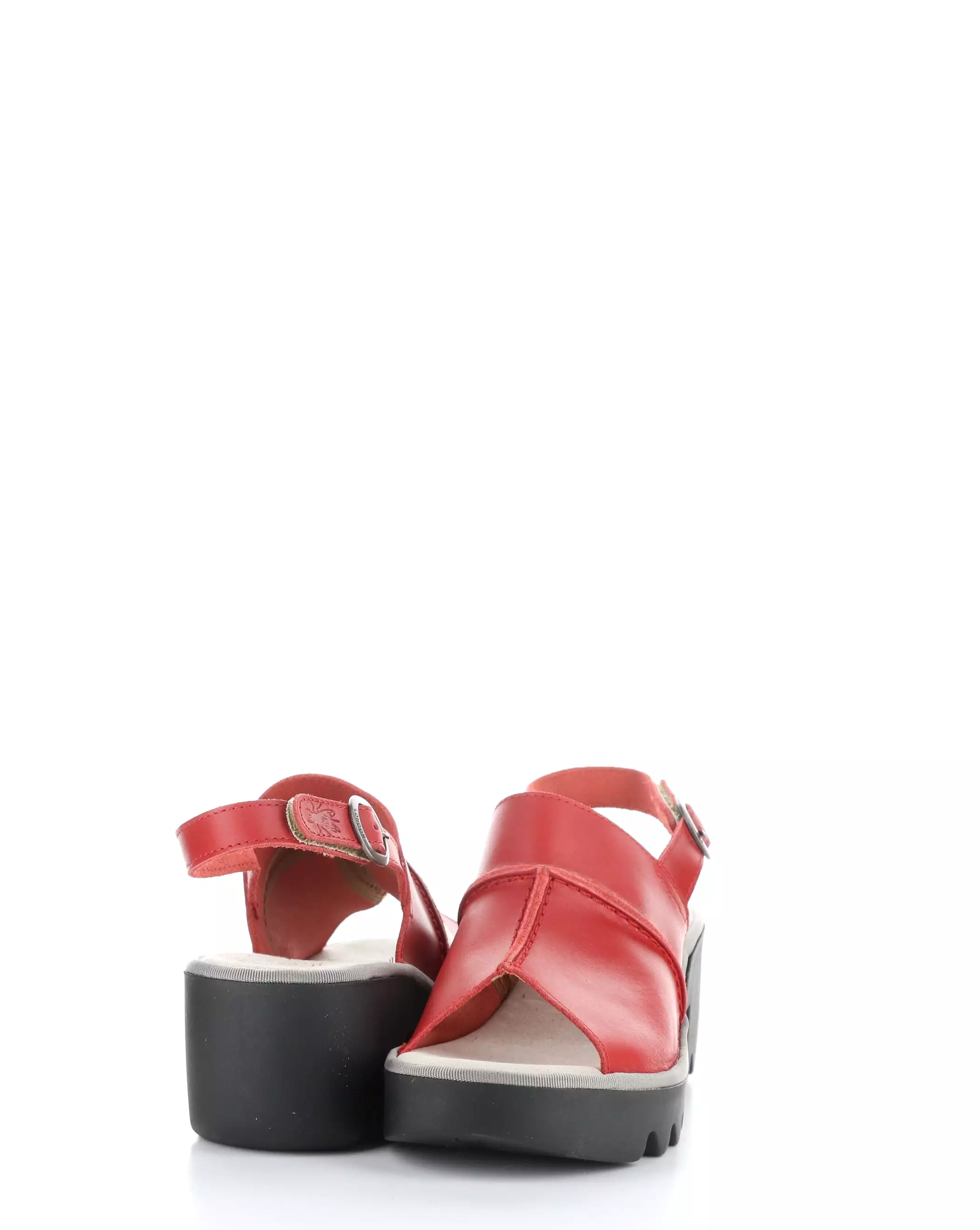 TUPI495FLY 002 RED Touch Fastening Sandals