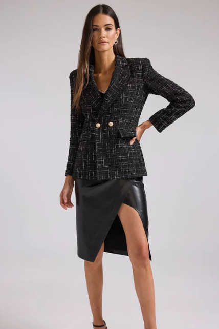 Tweed blazer for women - Irene