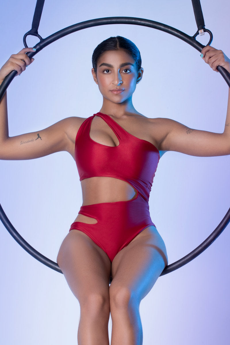 Under My Spell Bodysuit - Red