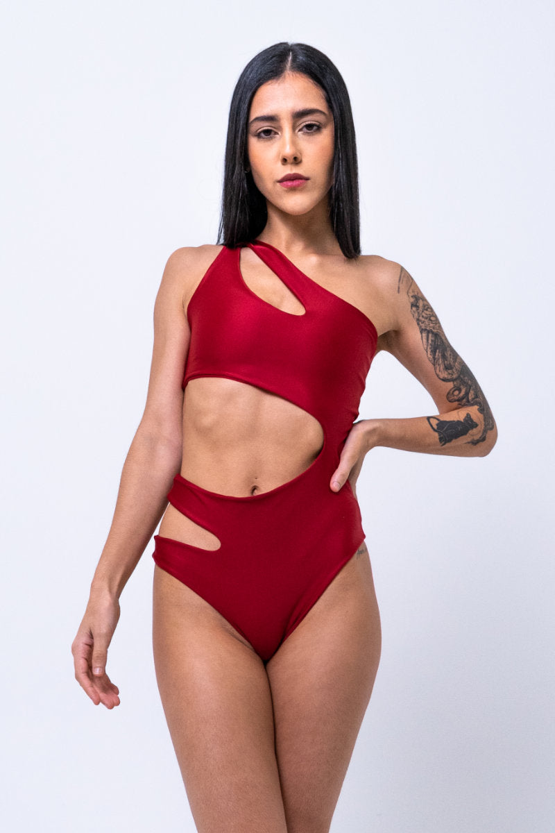 Under My Spell Bodysuit - Red