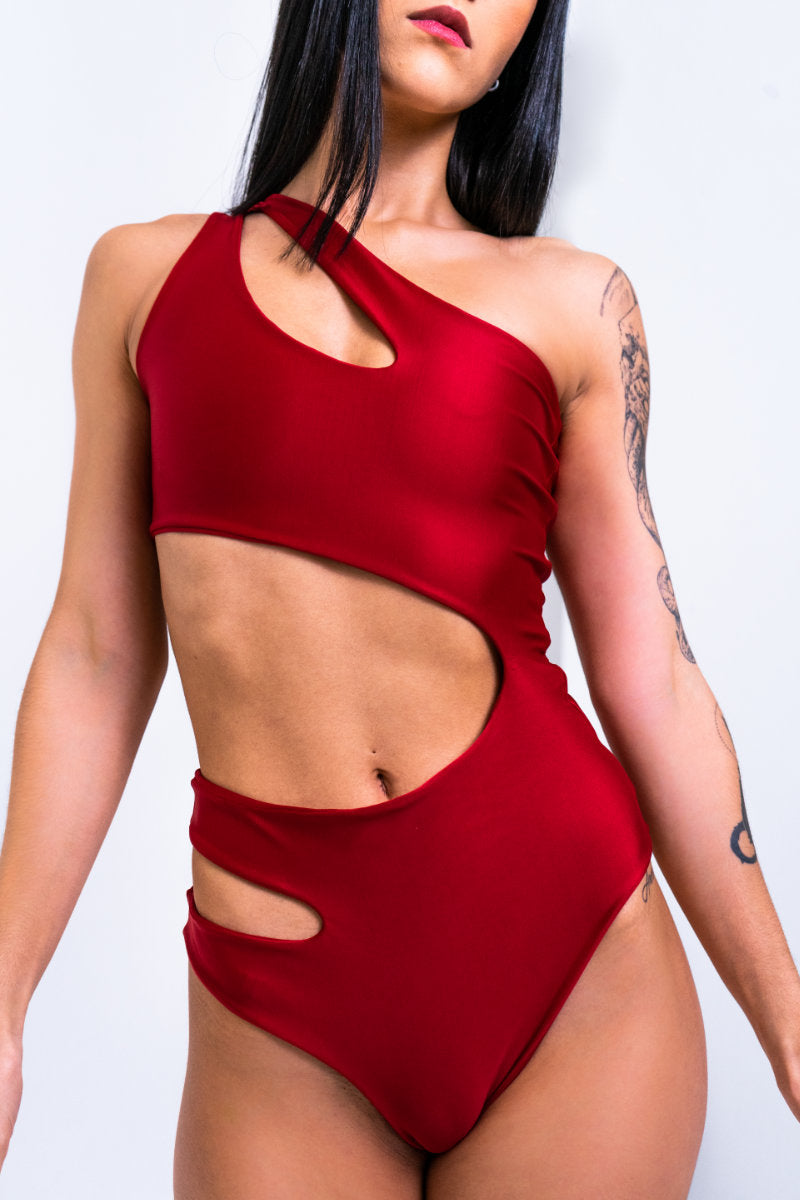 Under My Spell Bodysuit - Red