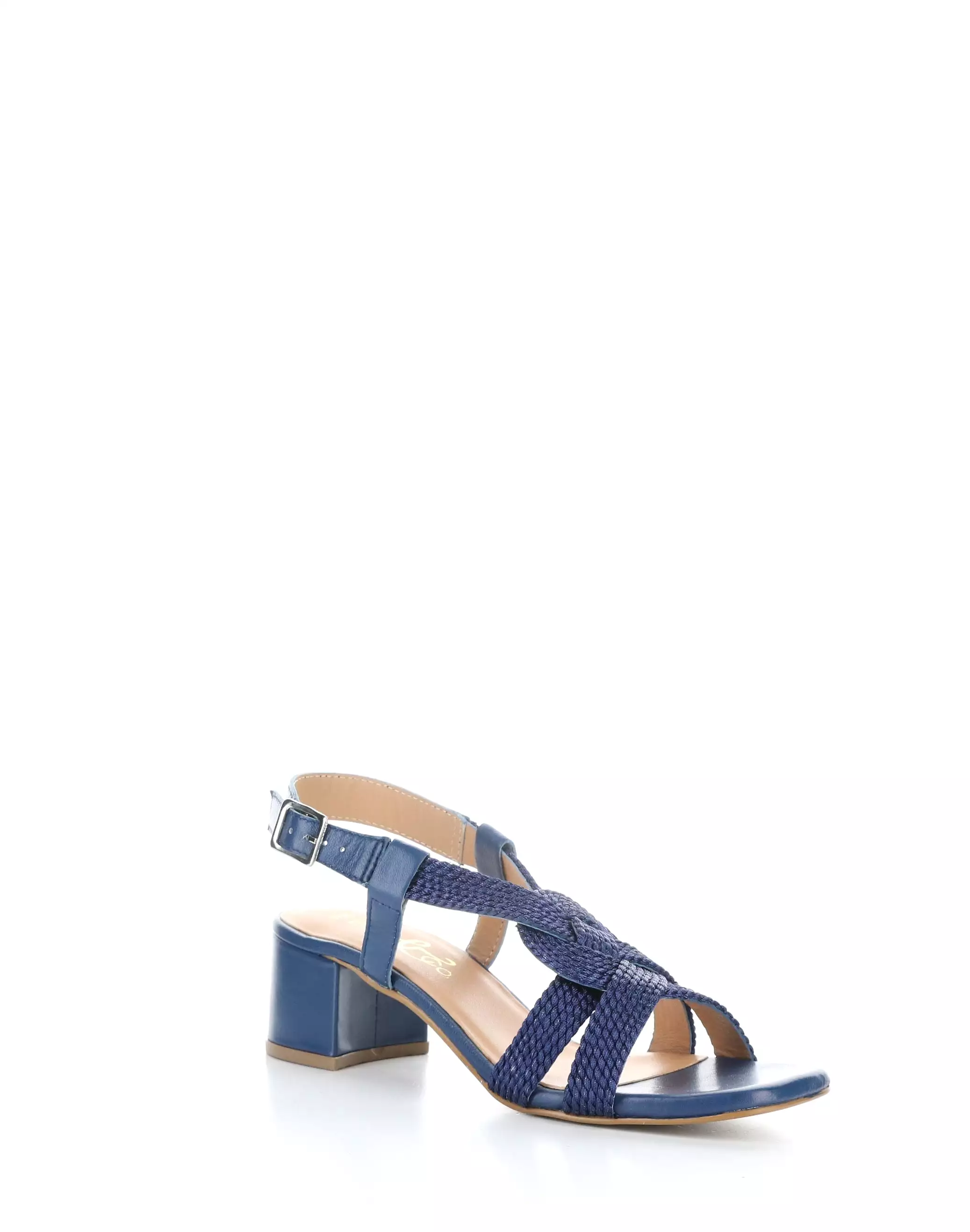 UPBEAT NAVY Buckle Sandals - Best Navy Buckle Sandals for a Cheerful Look.