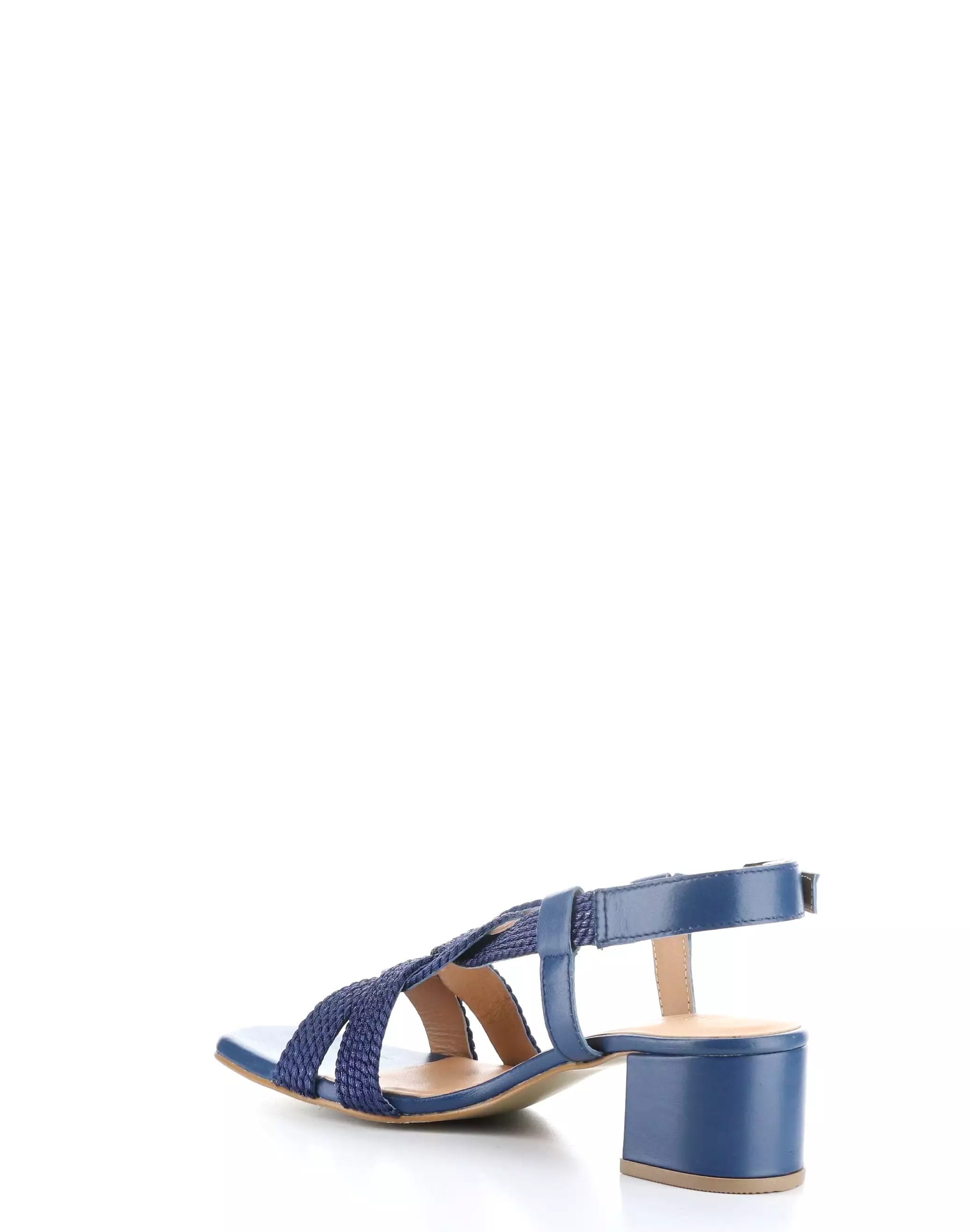 UPBEAT NAVY Buckle Sandals - Best Navy Buckle Sandals for a Cheerful Look.