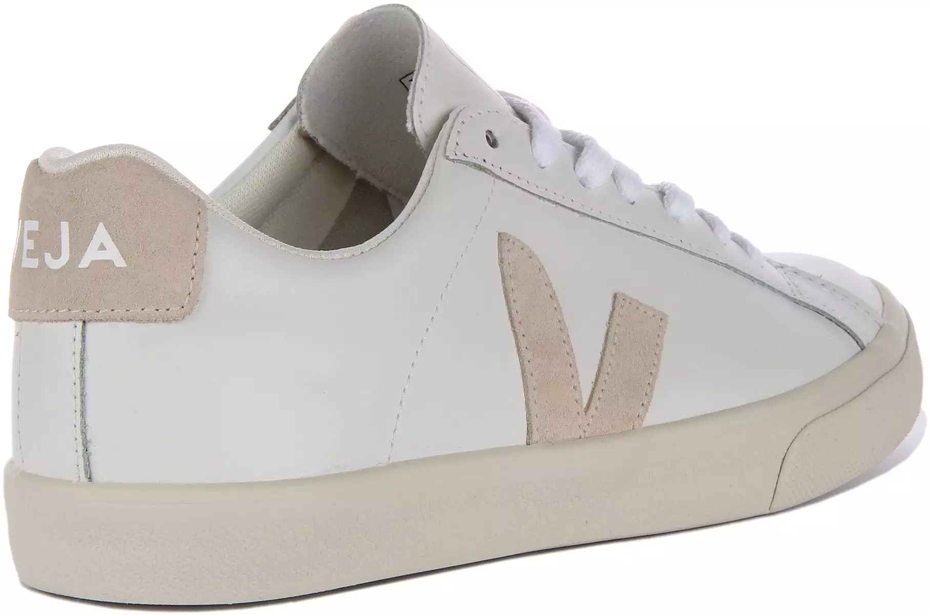 Veja Esplar white beige men's logo - buy now