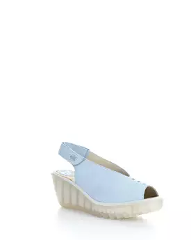 Velcro Sandals YEAY387FLY 010 SKY BLUE