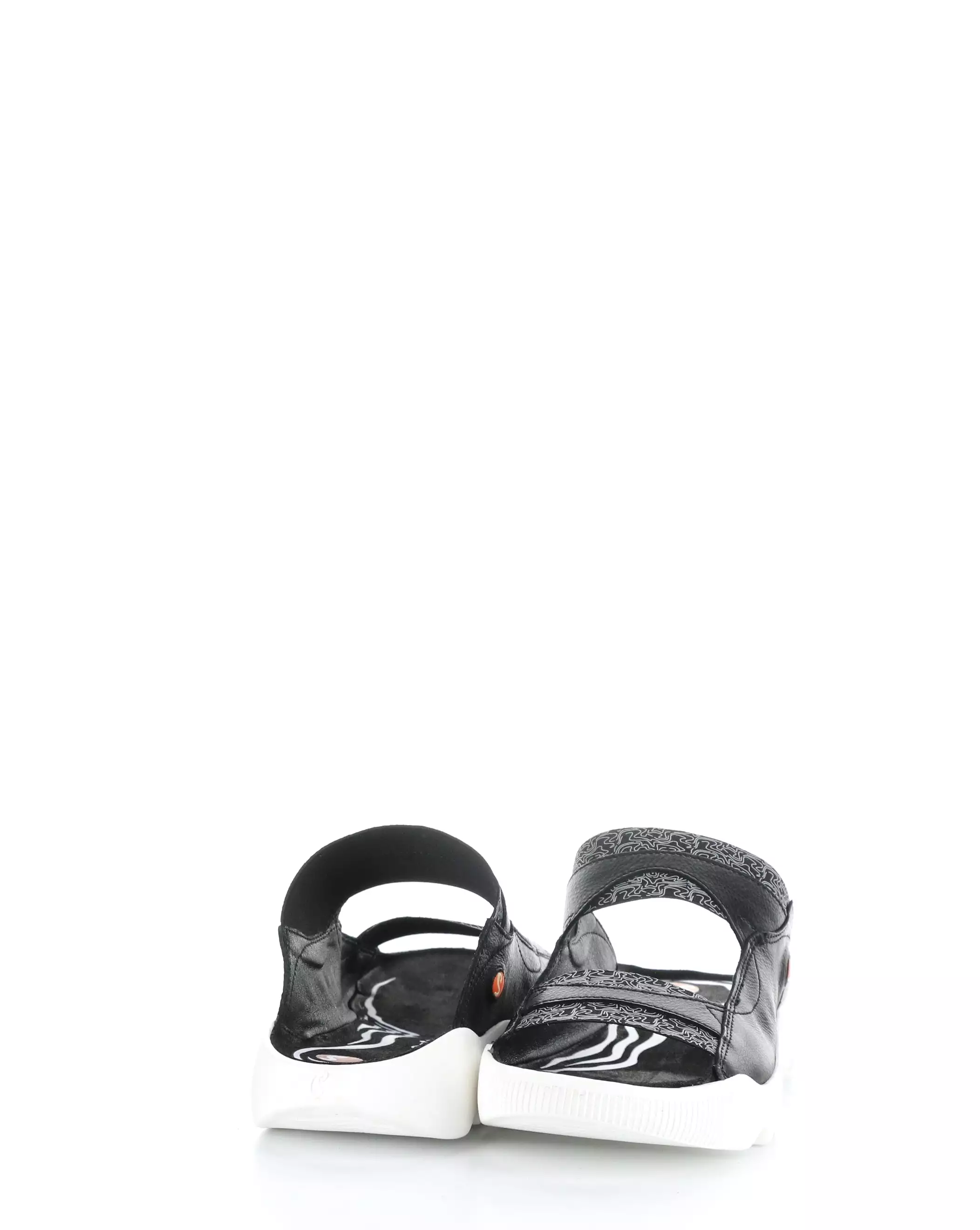 WELM754SOF black slip-on sandals