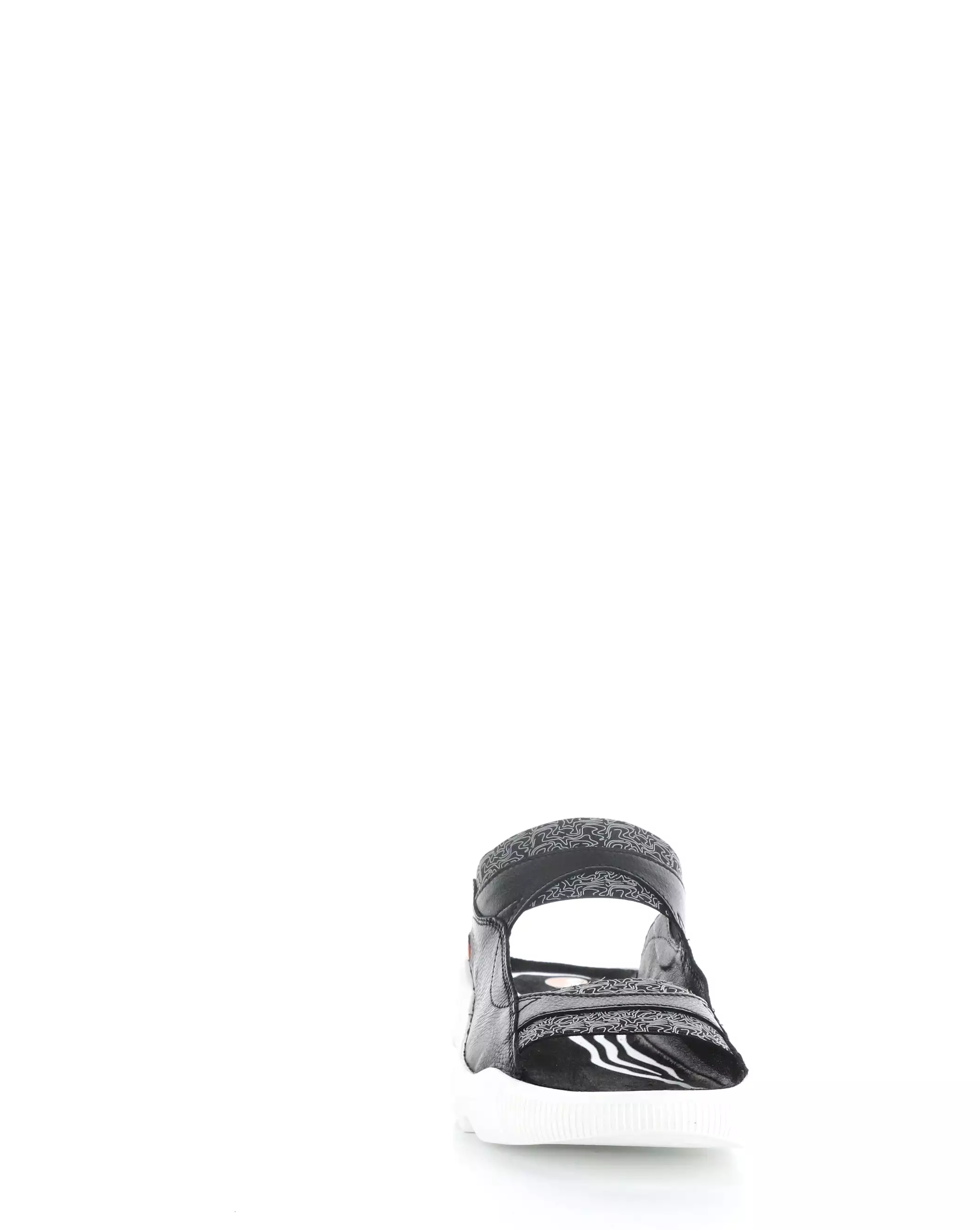 WELM754SOF black slip-on sandals