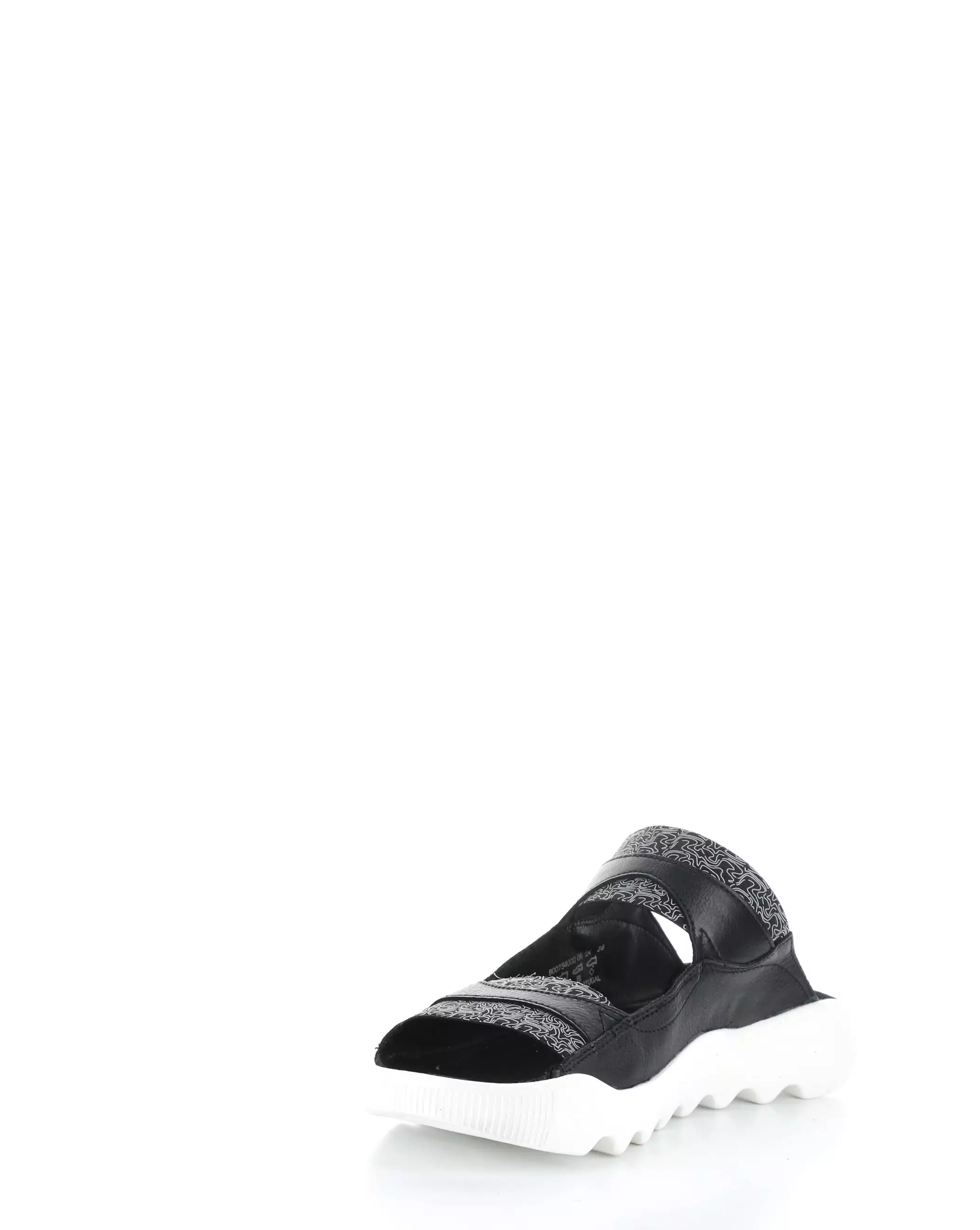 WELM754SOF black slip-on sandals