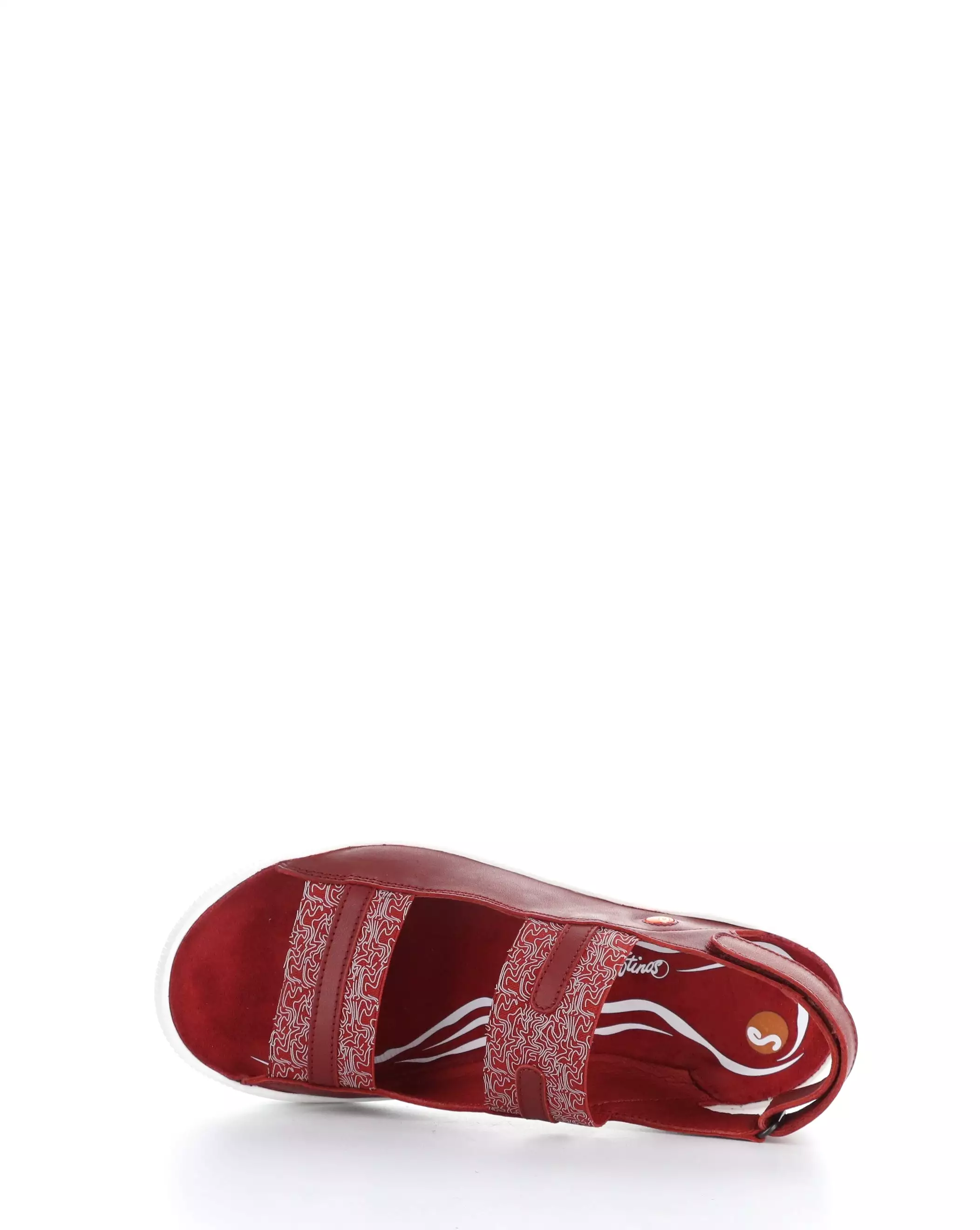 WHEB749SOF 004 Red Velcro Sandals - Get Yours Now!