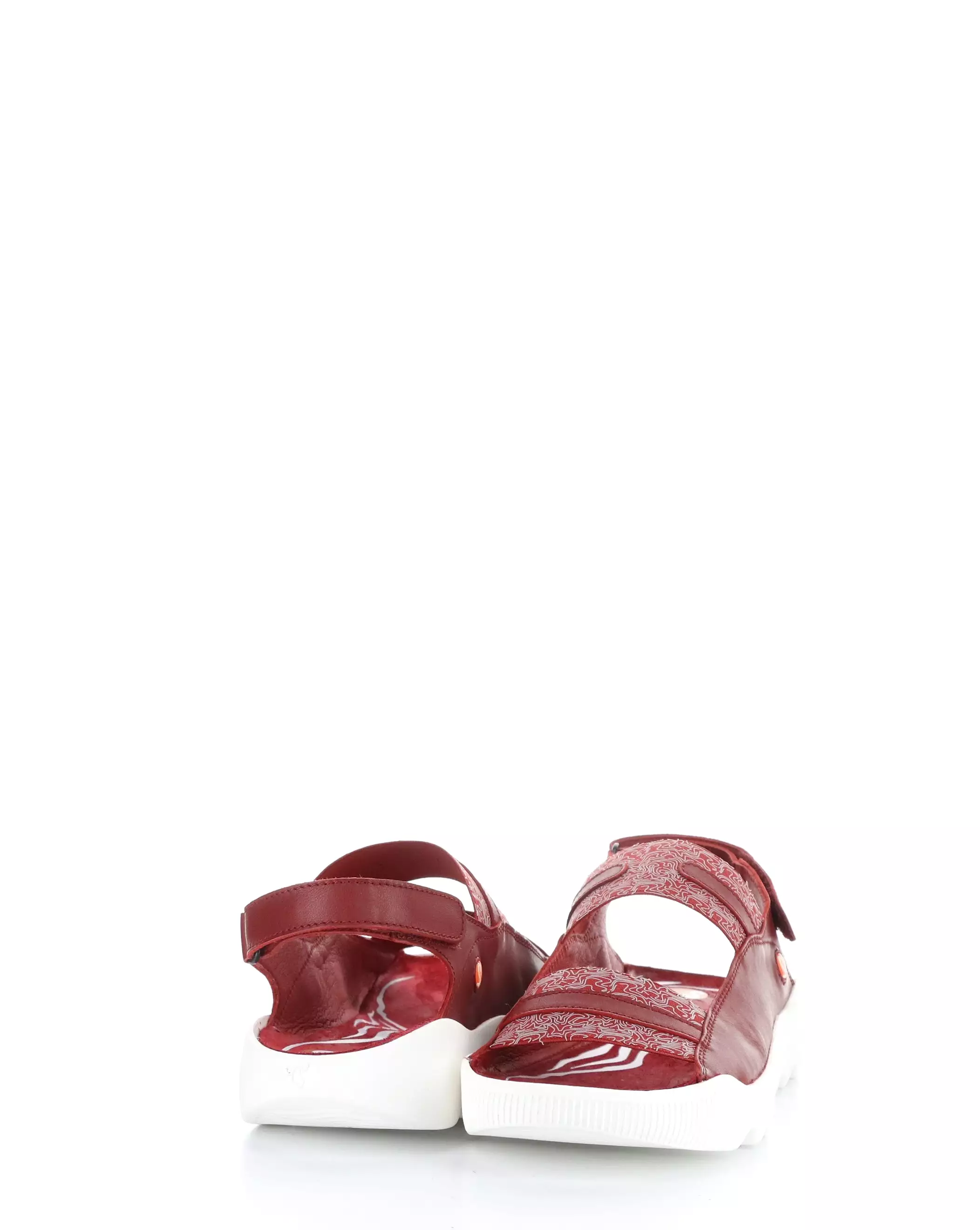 WHEB749SOF 004 Red Velcro Sandals - Get Yours Now!