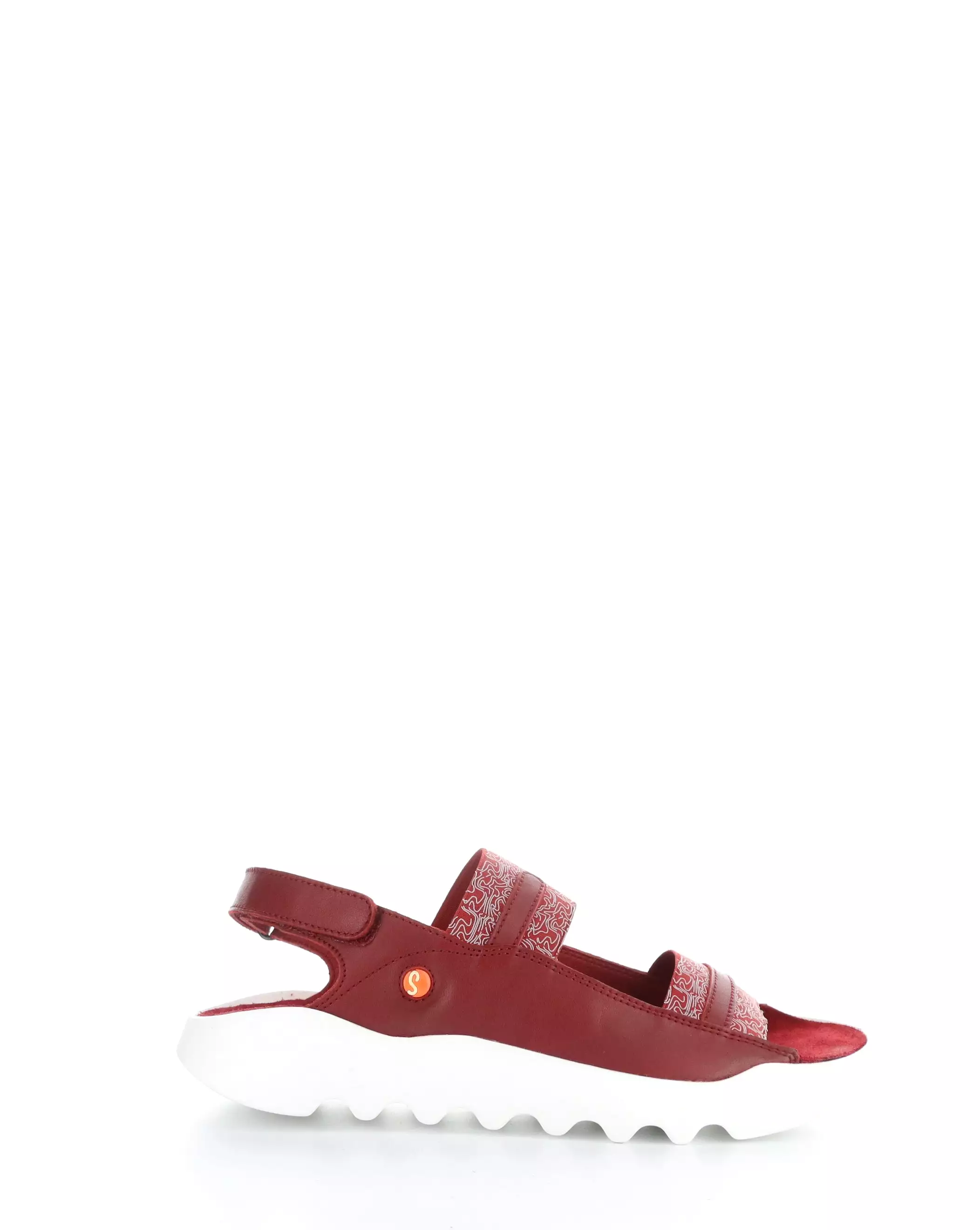 WHEB749SOF 004 Red Velcro Sandals - Get Yours Now!