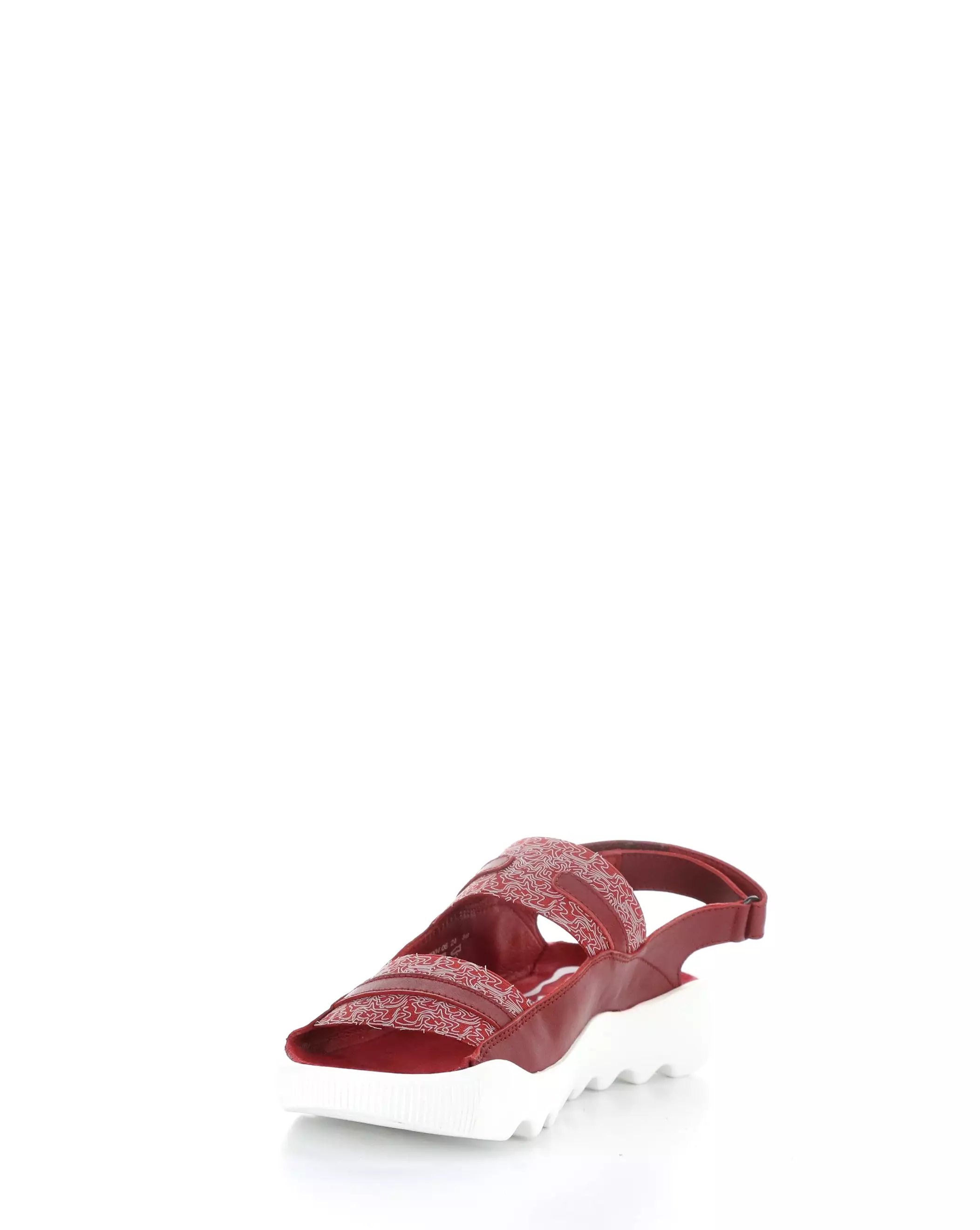 WHEB749SOF 004 Red Velcro Sandals - Get Yours Now!