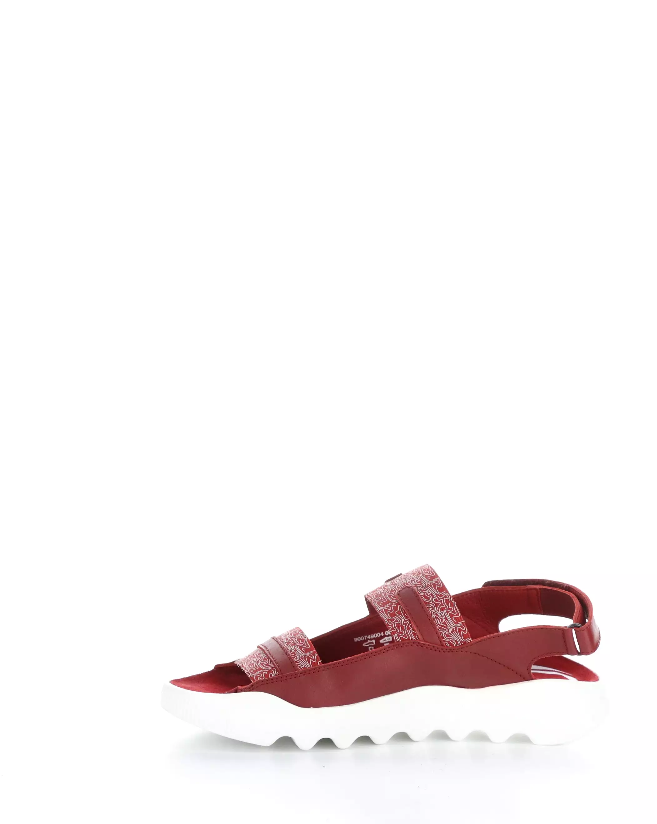 WHEB749SOF 004 Red Velcro Sandals - Get Yours Now!