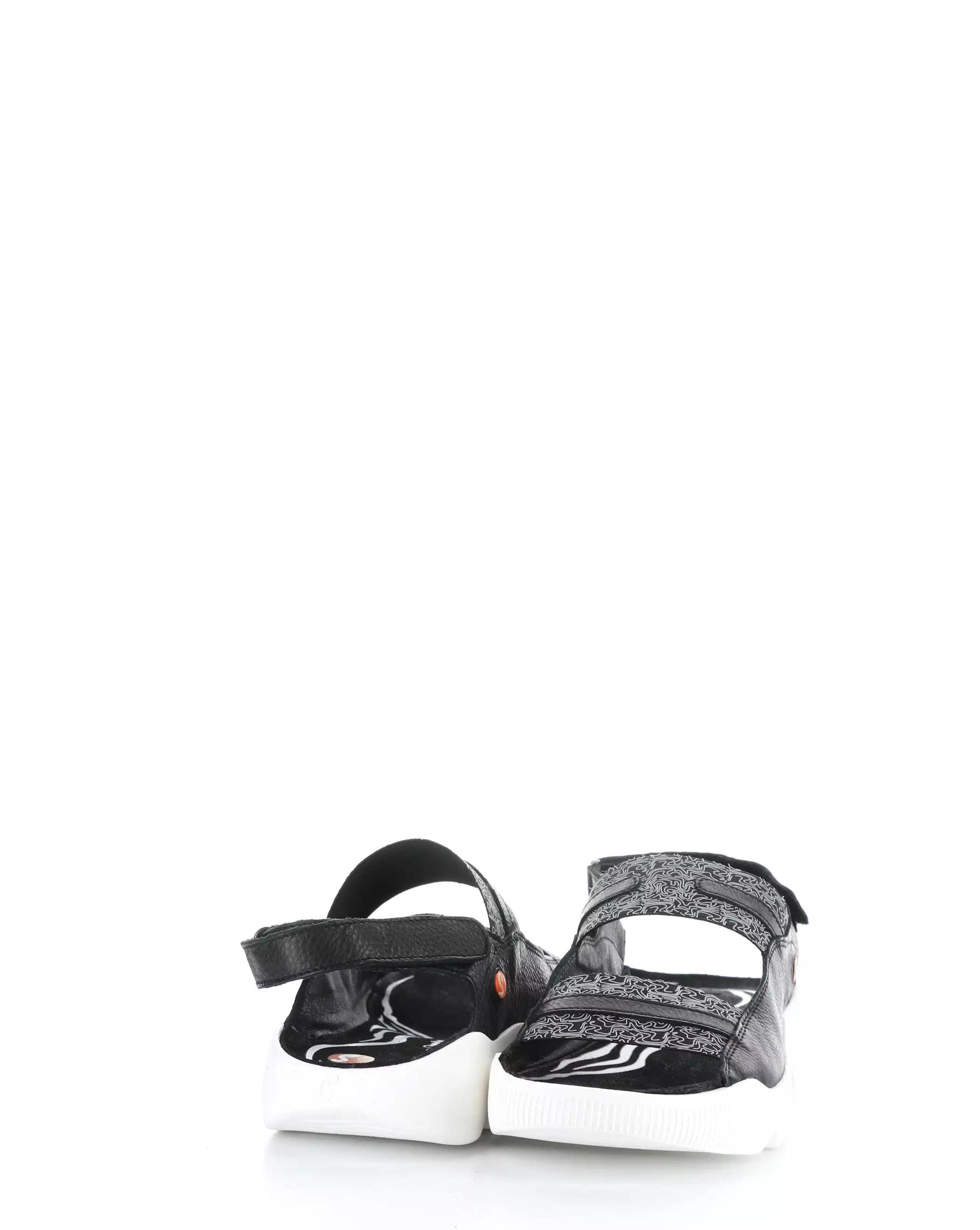 WHEB749SOF Black Velcro Sandals