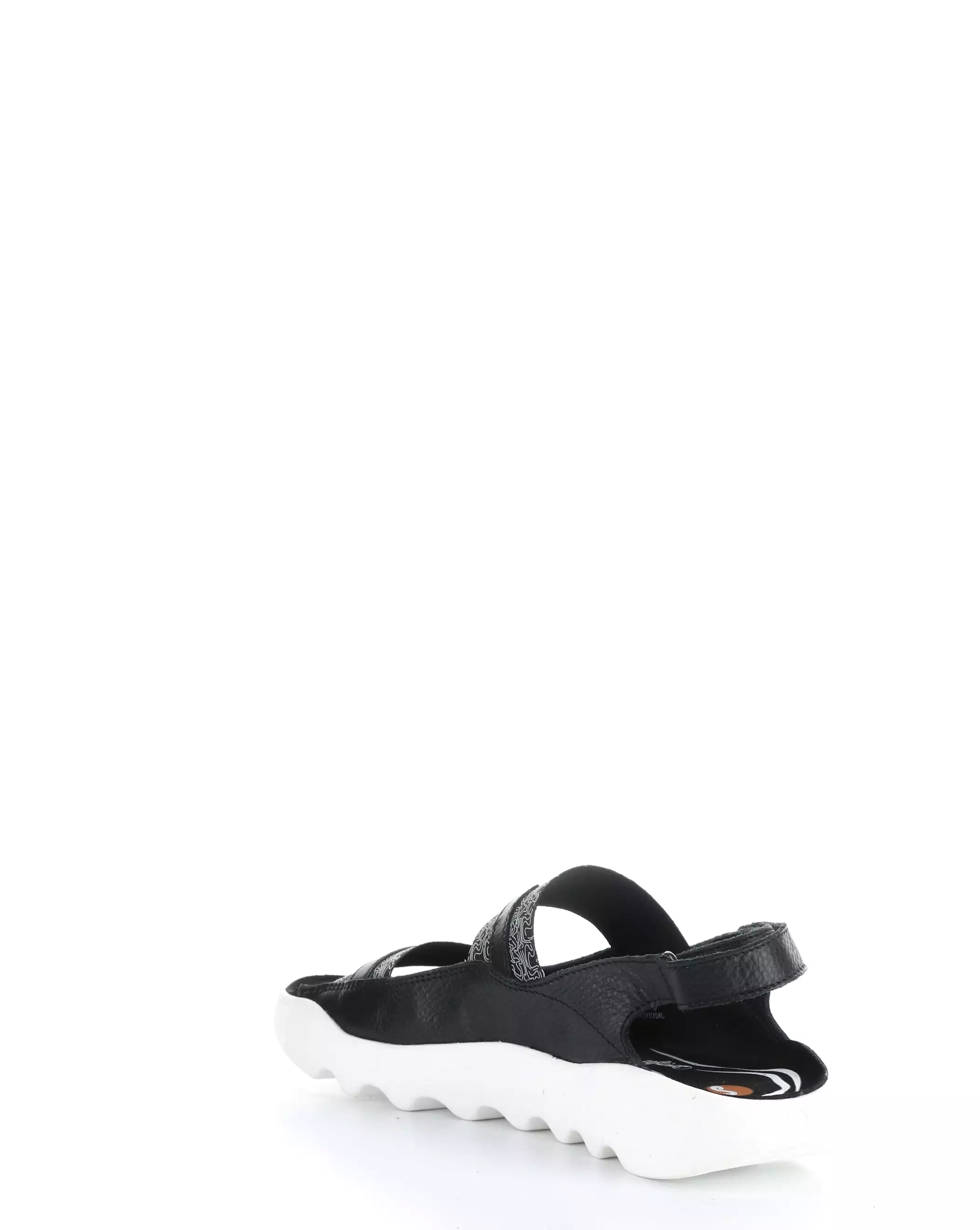 WHEB749SOF Black Velcro Sandals