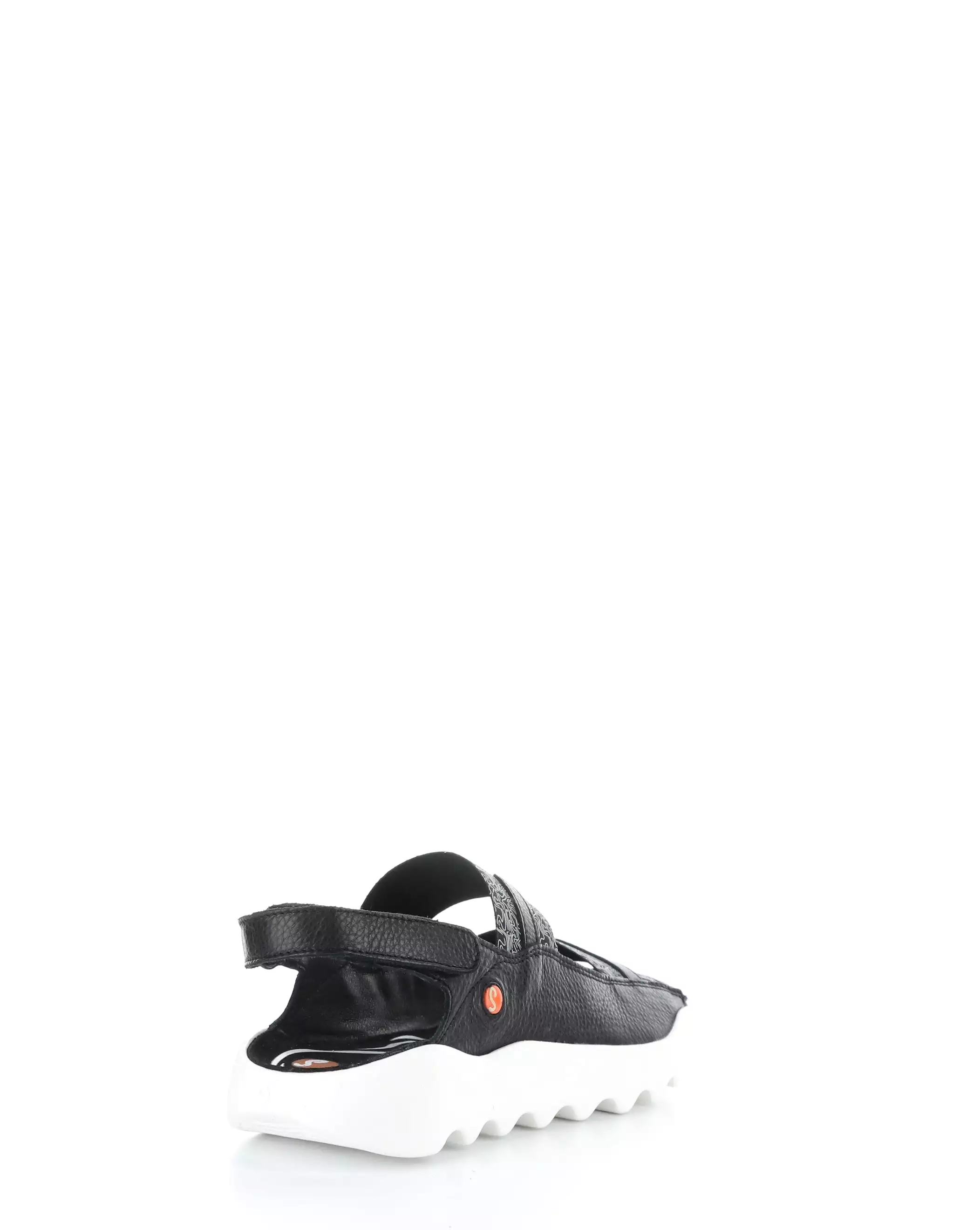 WHEB749SOF Black Velcro Sandals