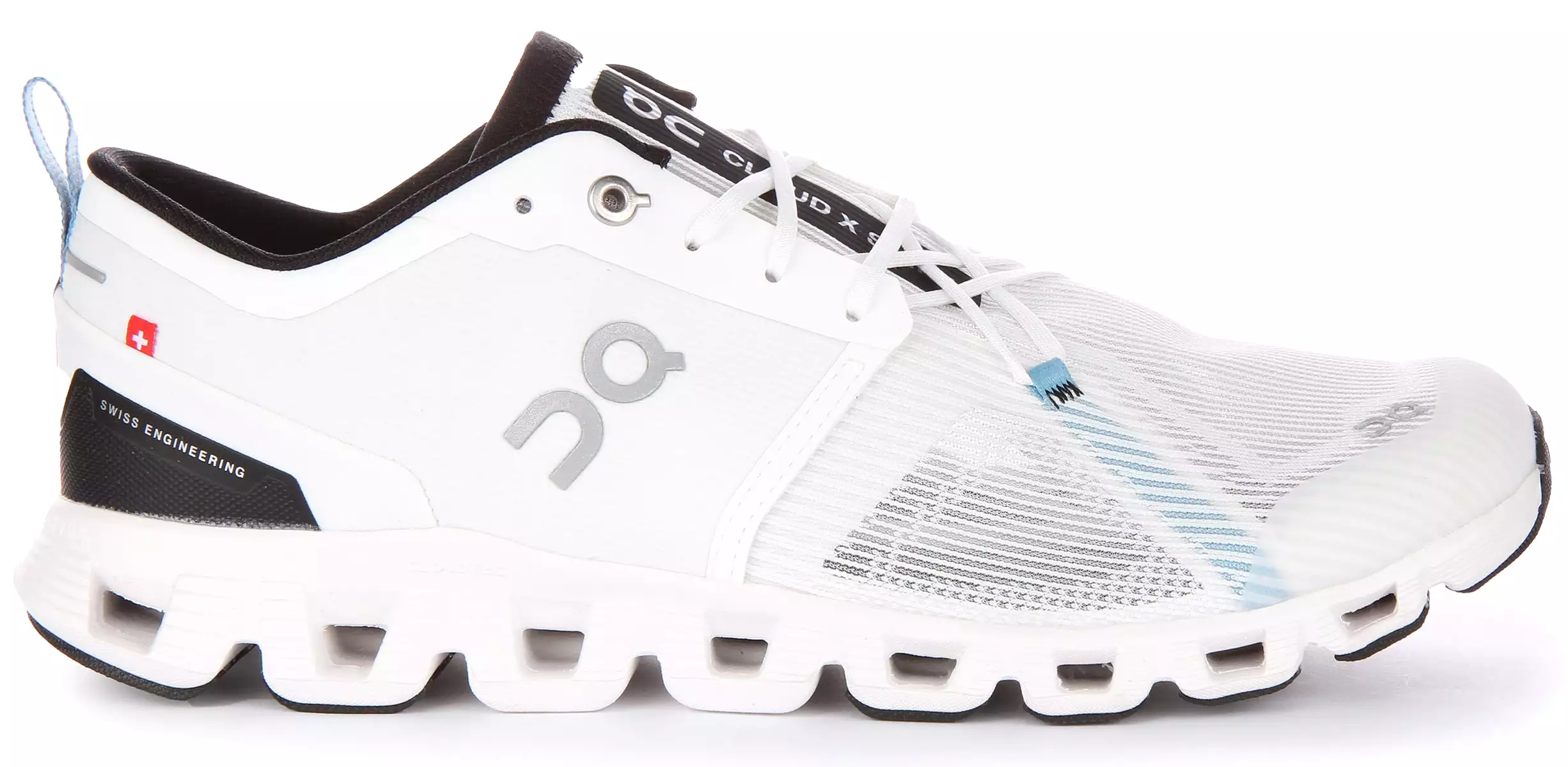 White Black Men Running Shoes Cloud X3 Shift