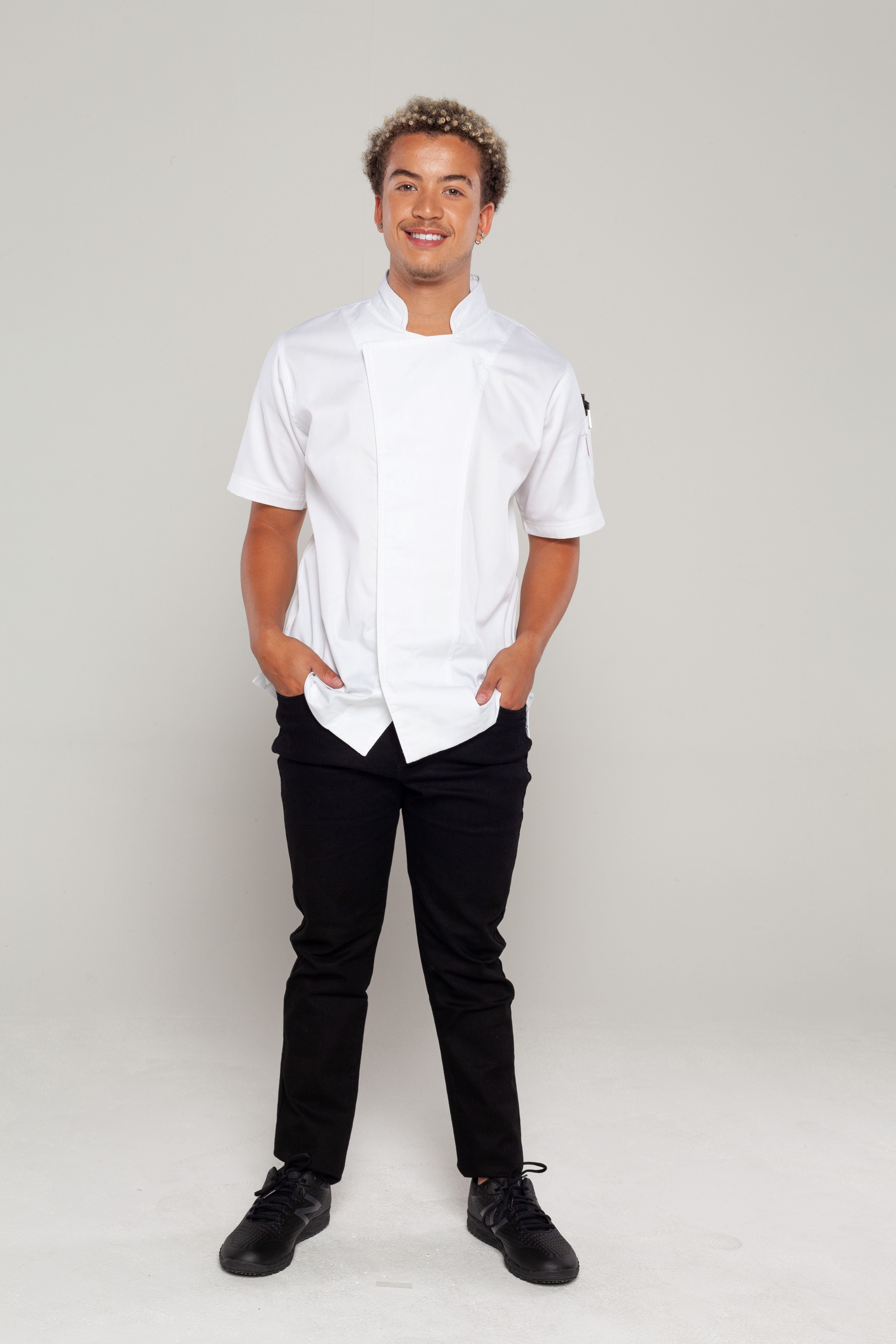 White Chef Jacket Tunic