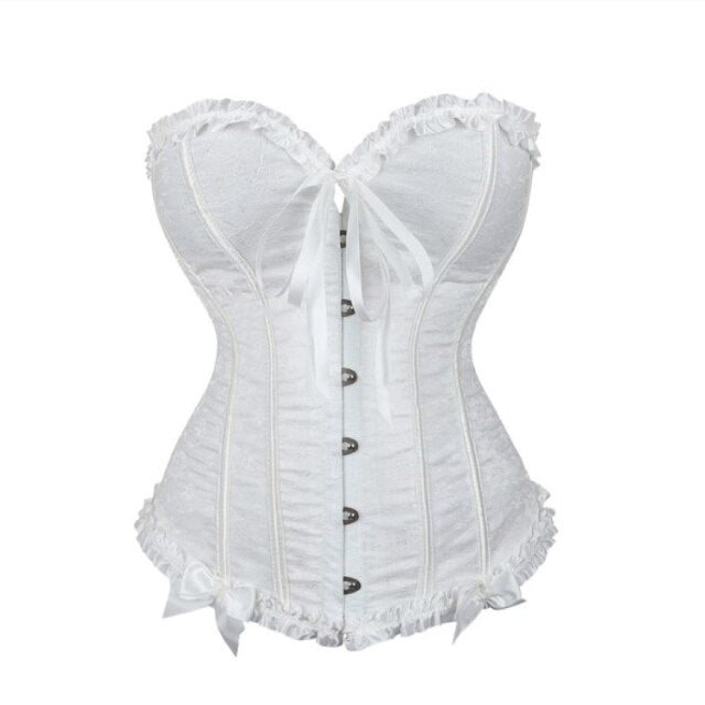 White Corset Drag Hurricane