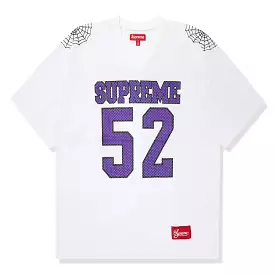 White Football Jersey - Supreme Spiderweb Result.